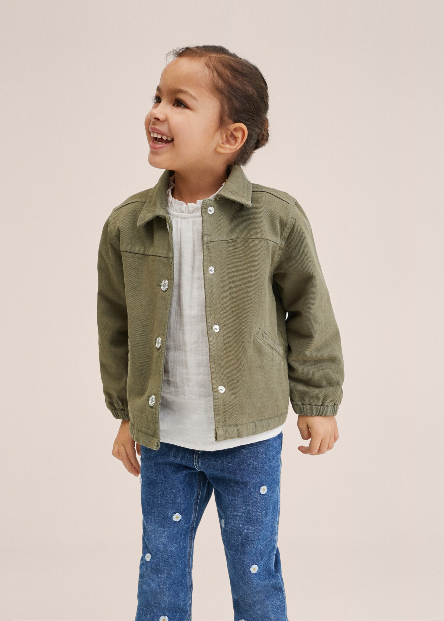 Denim cotton jacket - Medium plane