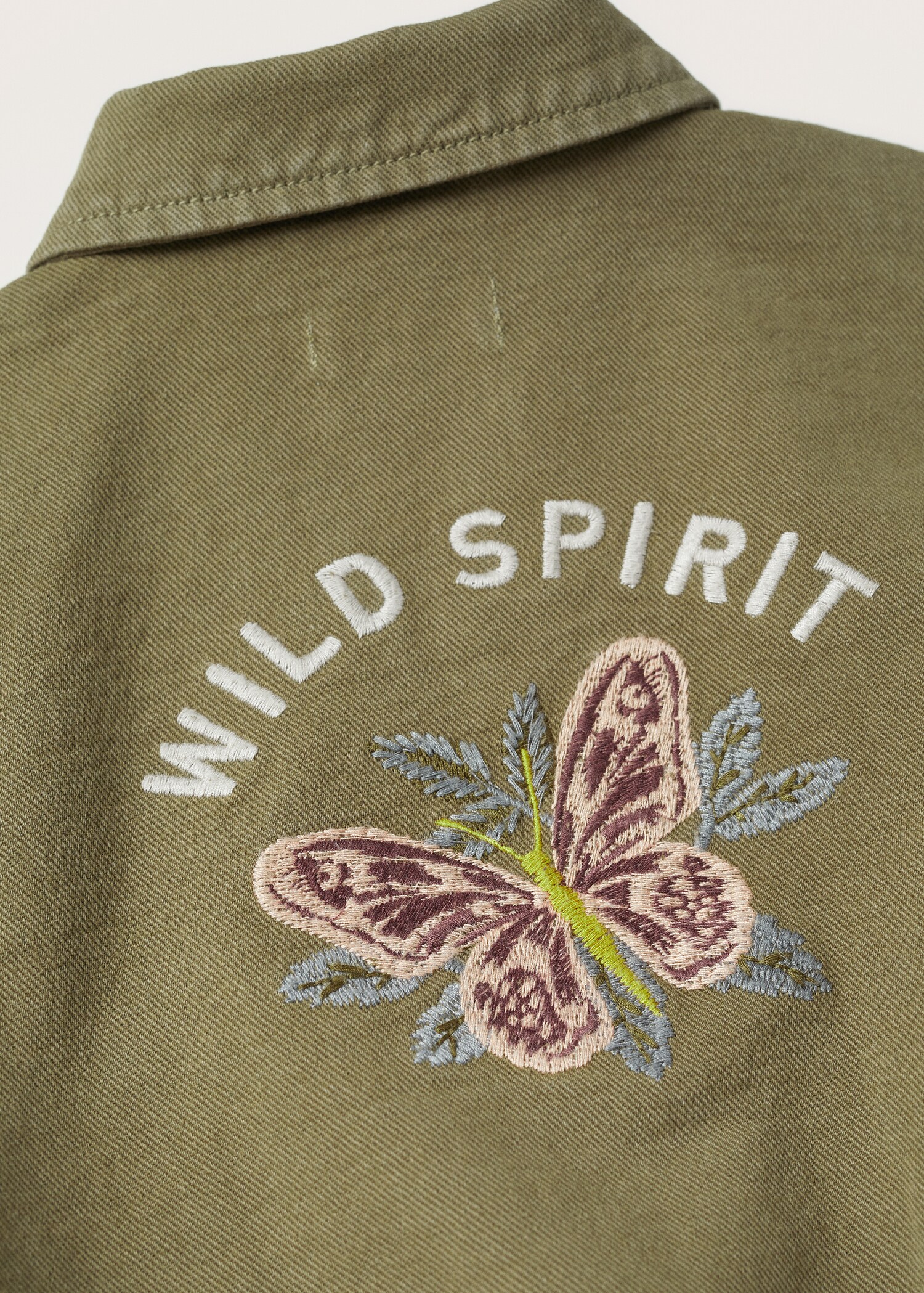 Denim cotton jacket - Details of the article 8
