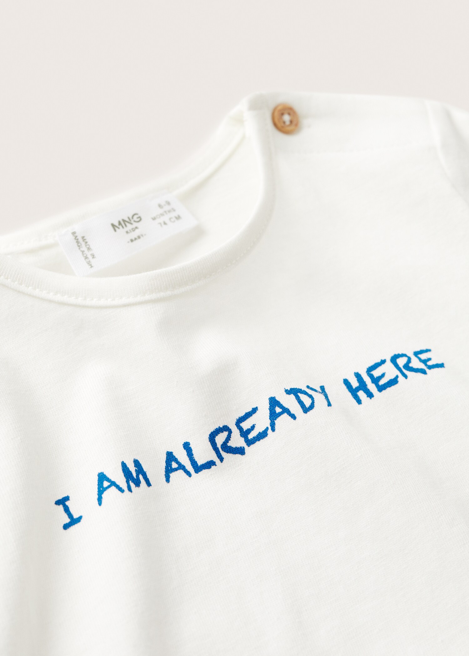 Printed cotton-blend T-shirt - Details of the article 9