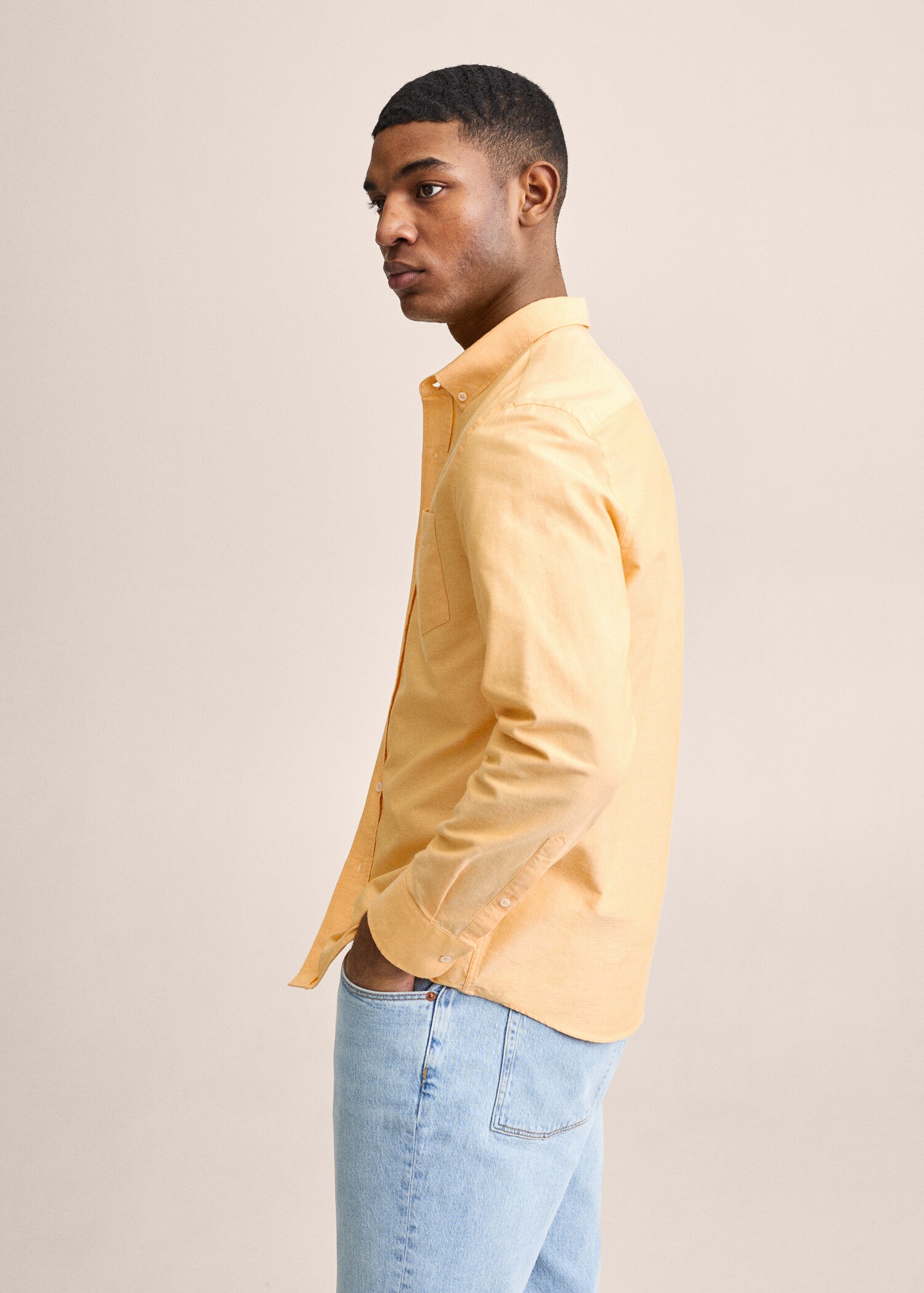 Camisa regular fit algodón - Detalle del artículo 2