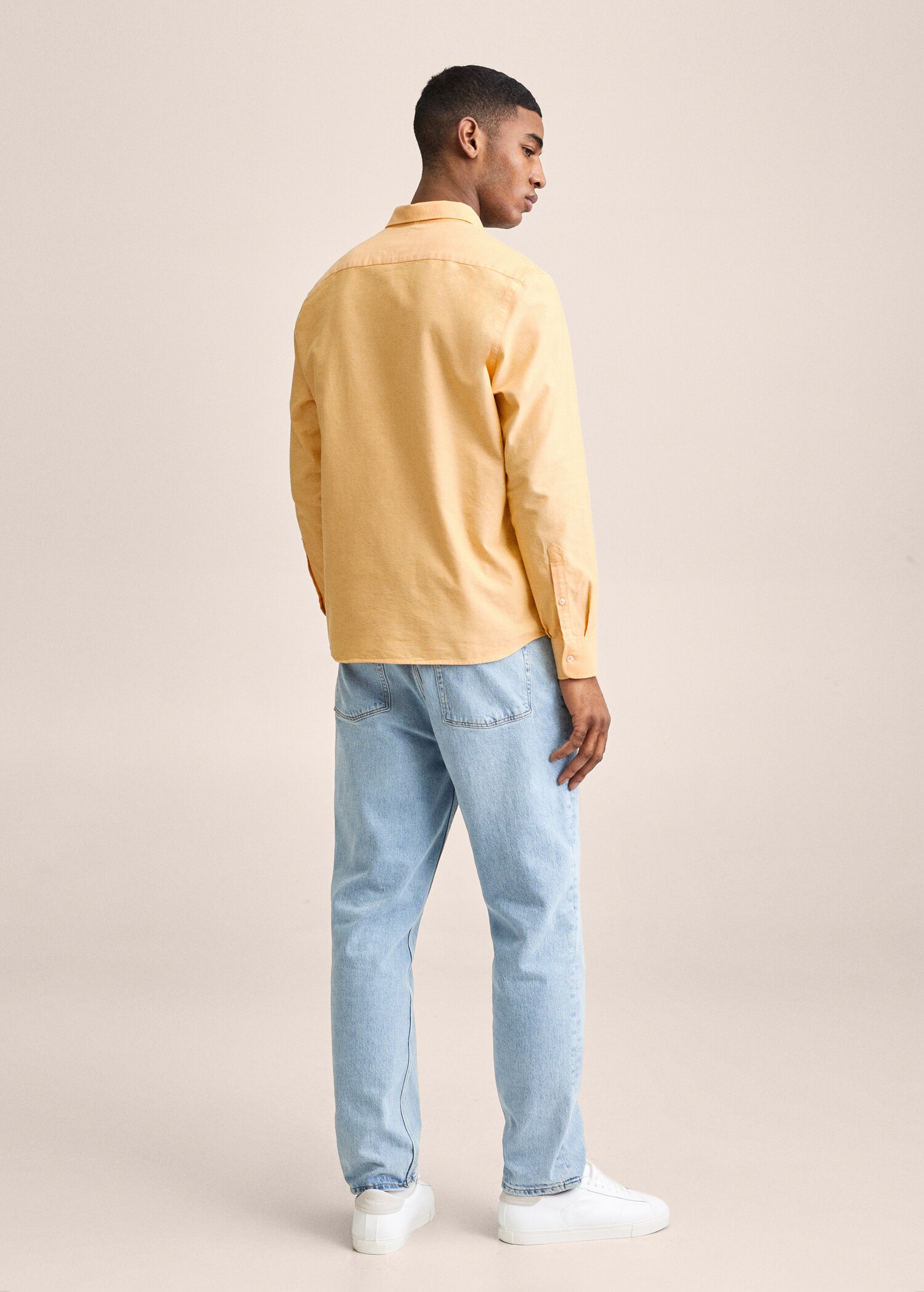 Camisa regular fit algodón - Reverso del artículo