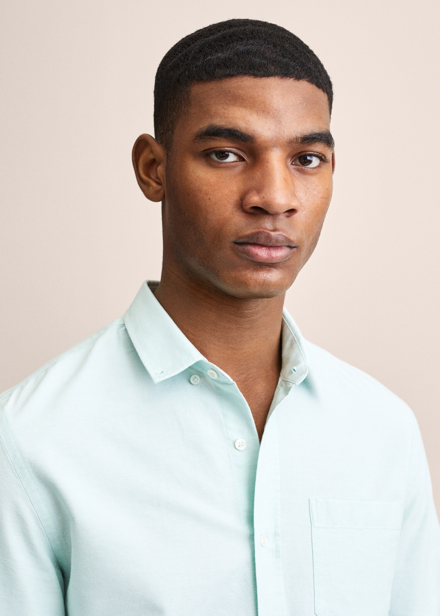 Camisa regular fit algodón - Detalle del artículo 1