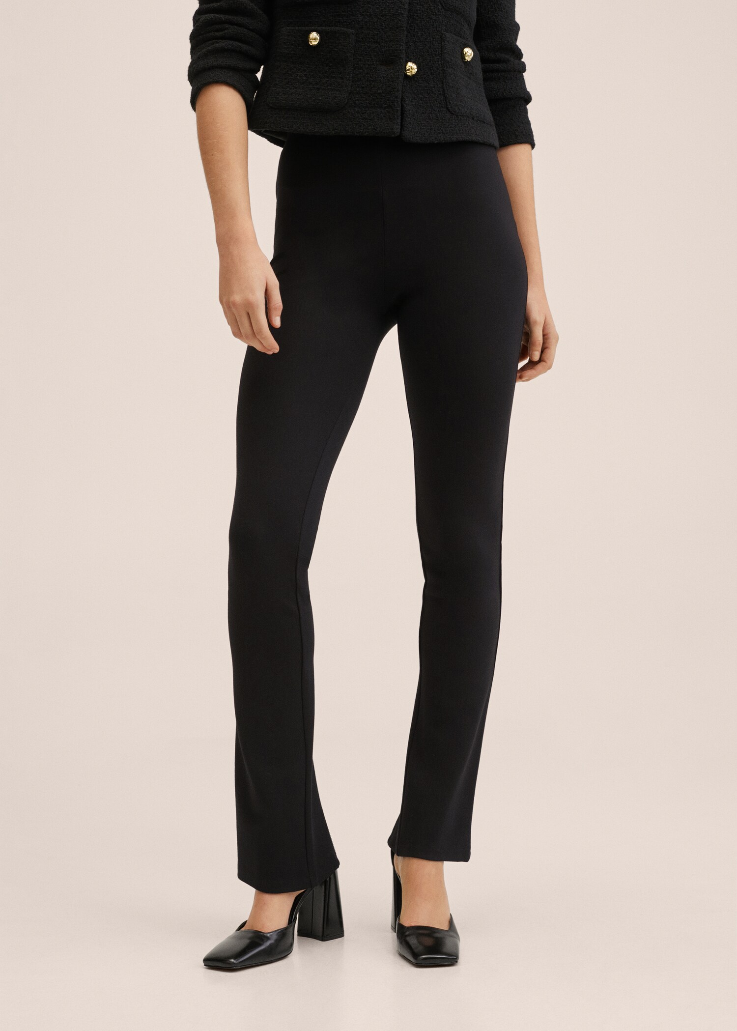 Legging met rits - Middenvlak