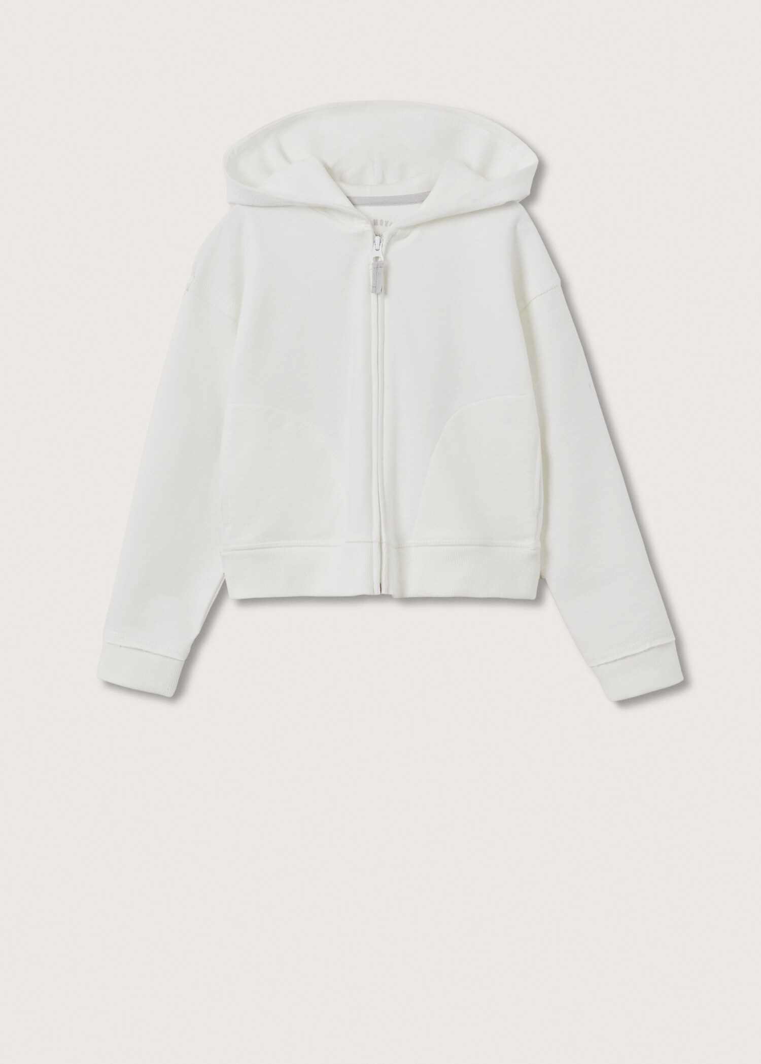 Cropped sweatshirt hoodie - Article without model
