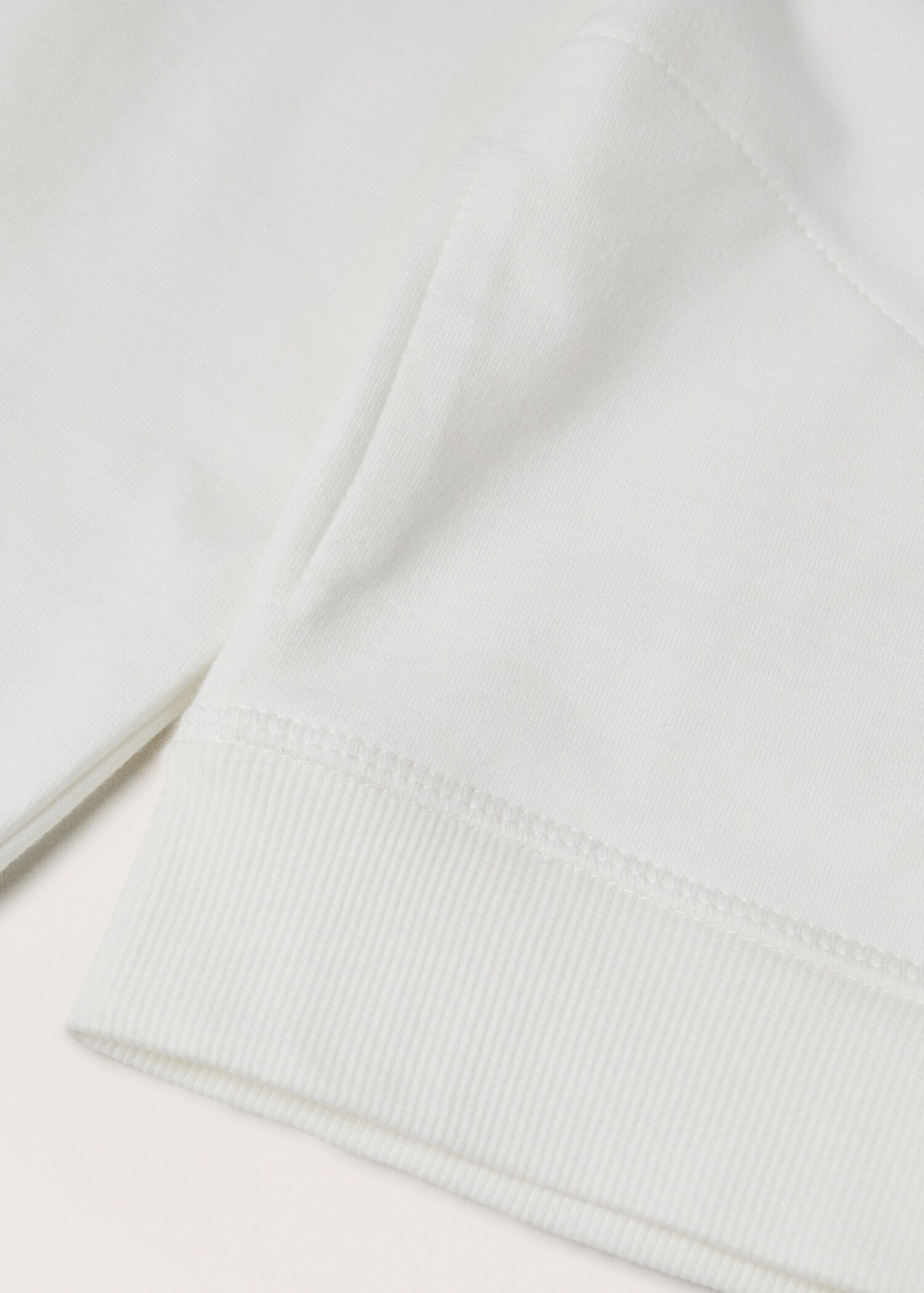 Cropped sweatshirt hoodie - Details of the article 8