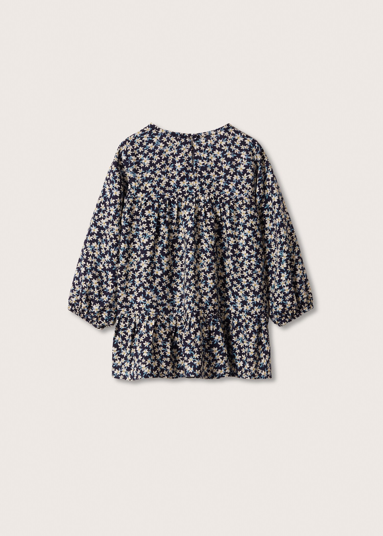 Vestido estampado floral - Reverso del artículo