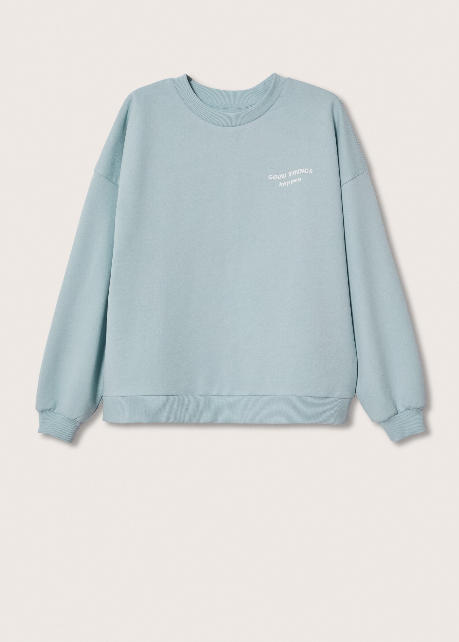 Printed cotton sweatshirt - Article without model