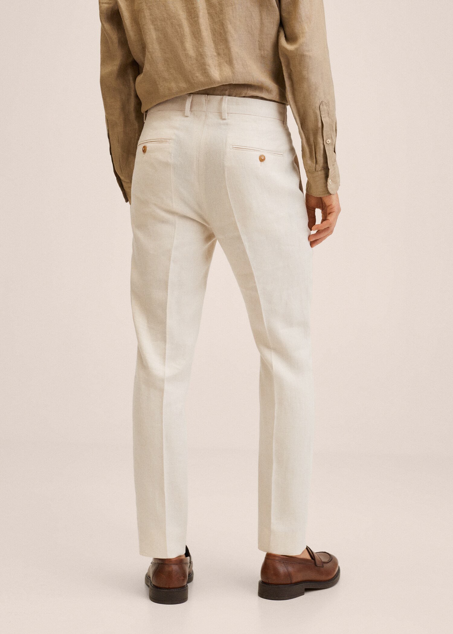 Pantalons vestit lli - Revers de l'article