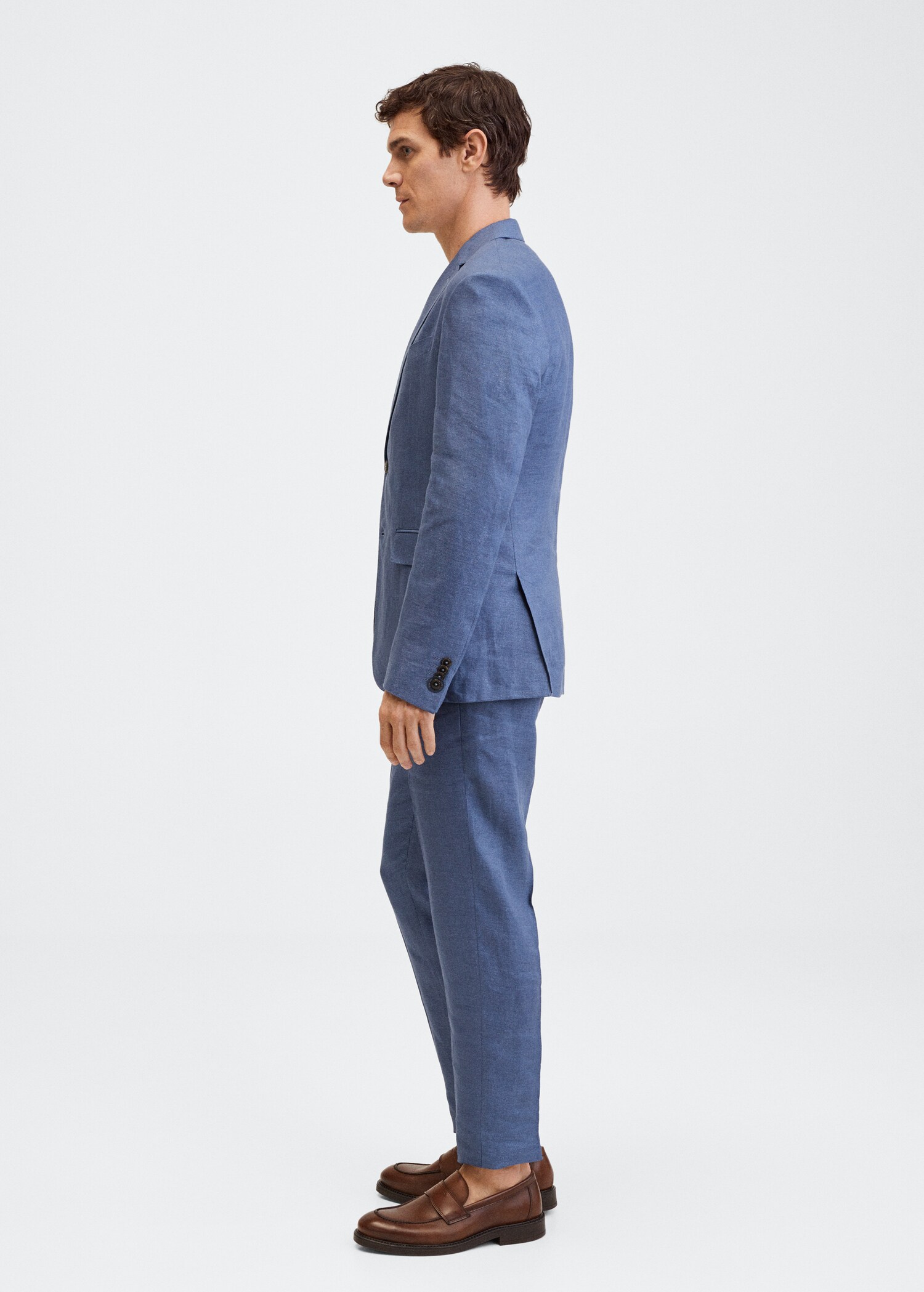  Linen suit trousers - Details of the article 2