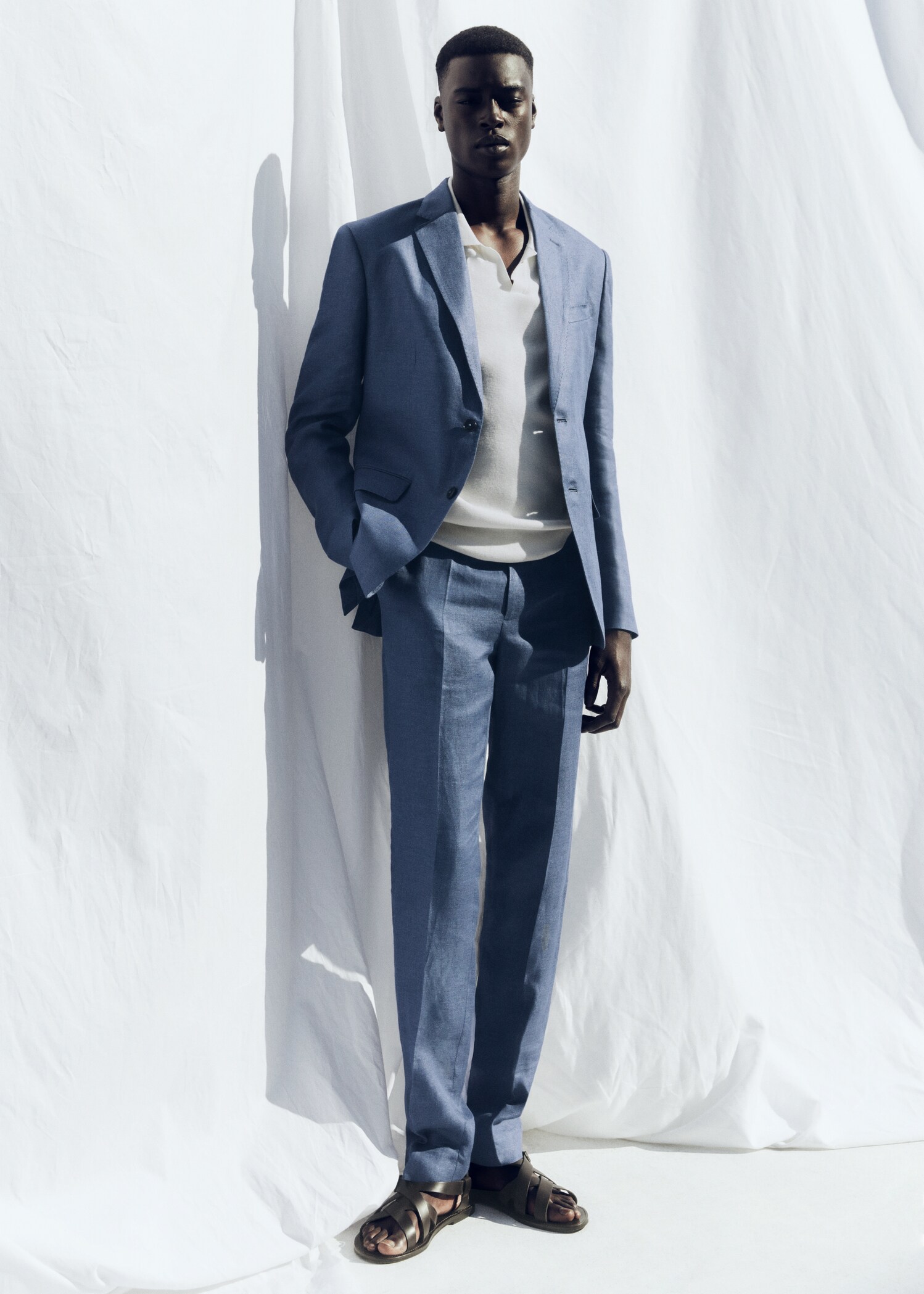  Linen suit trousers - Details of the article 5