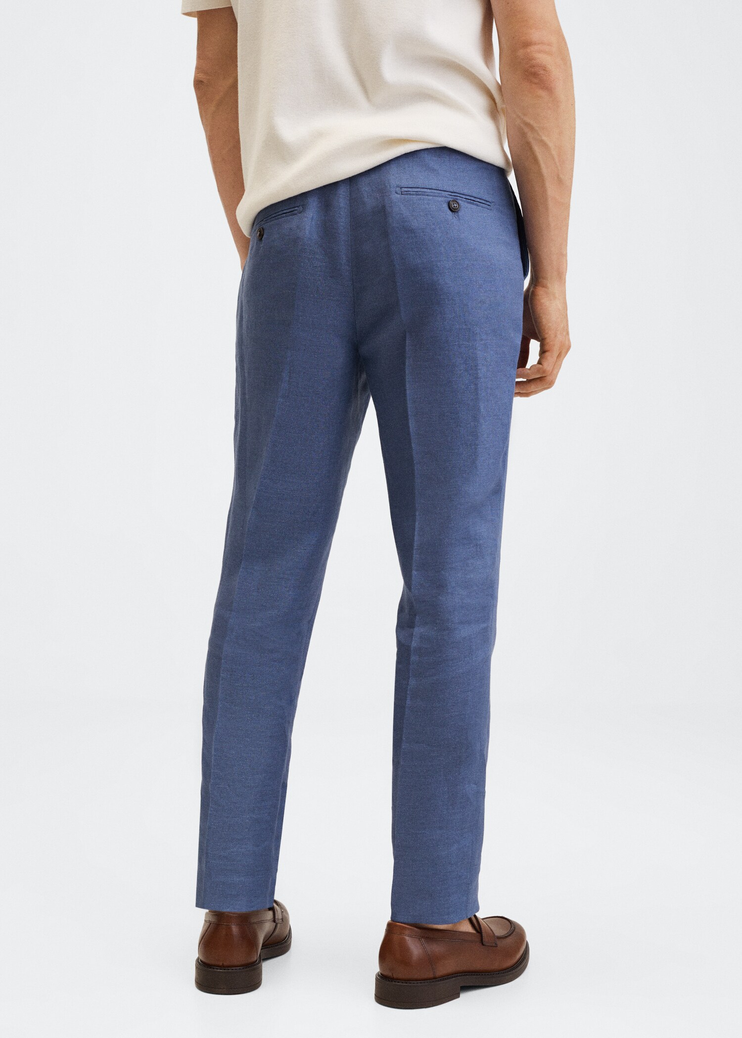  Linen suit trousers - Reverse of the article