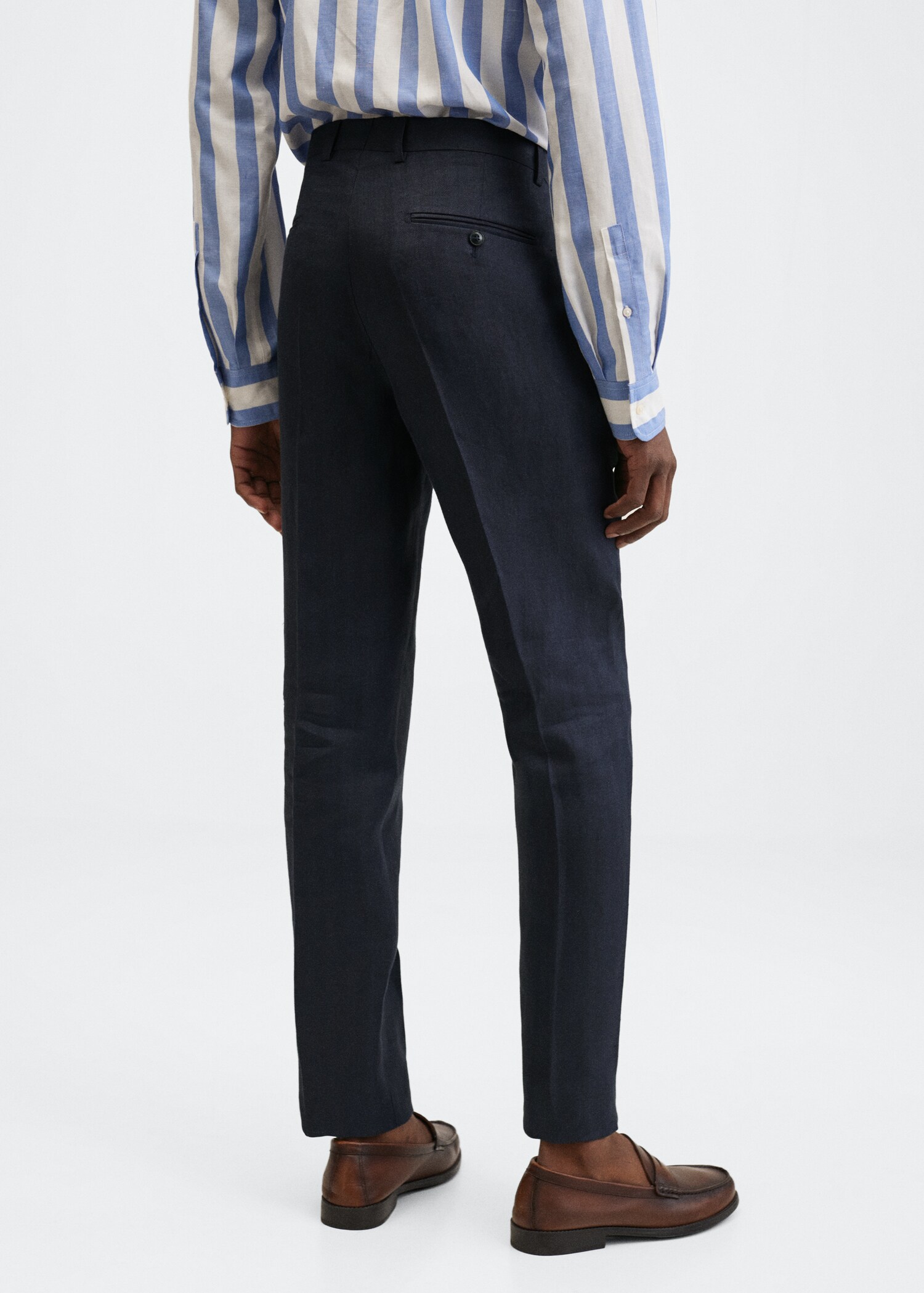  Linen suit trousers - Reverse of the article