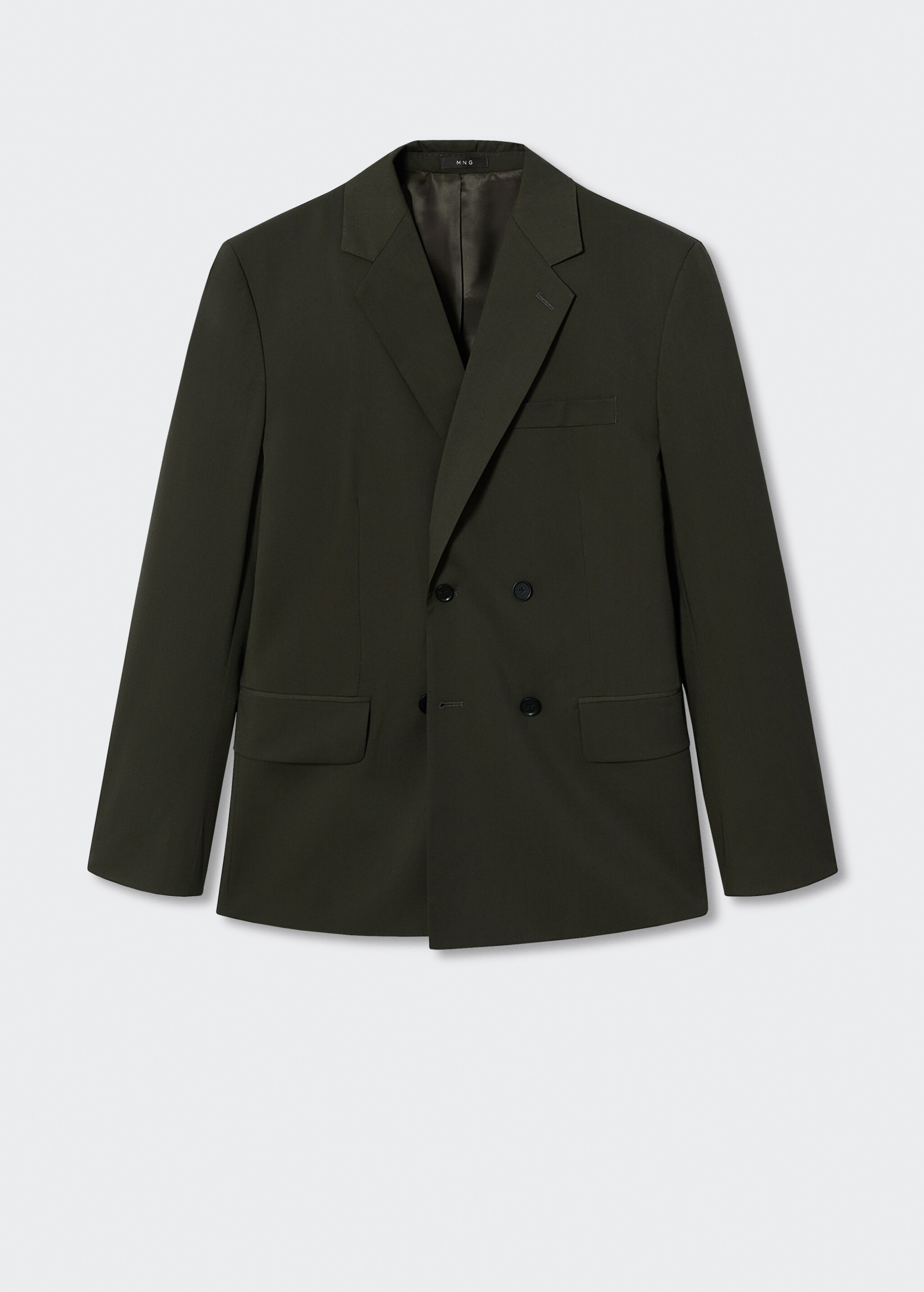 Double-breasted regular-fit suit jacket - Article without model