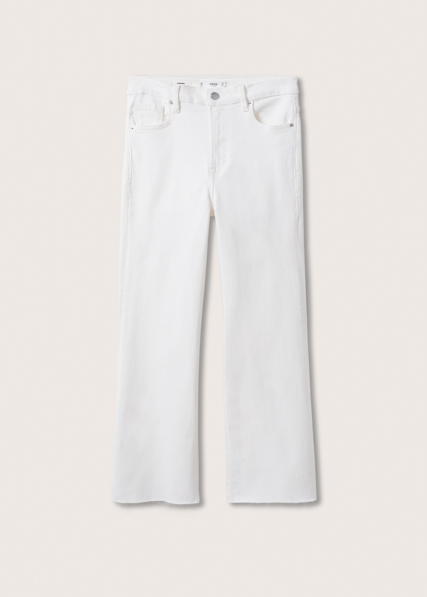 Jeans bootcut tiro alto - Artículo sin modelo