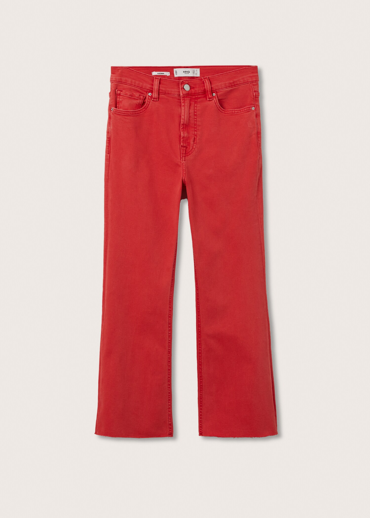 High-waist bootcut jeans - Article without model