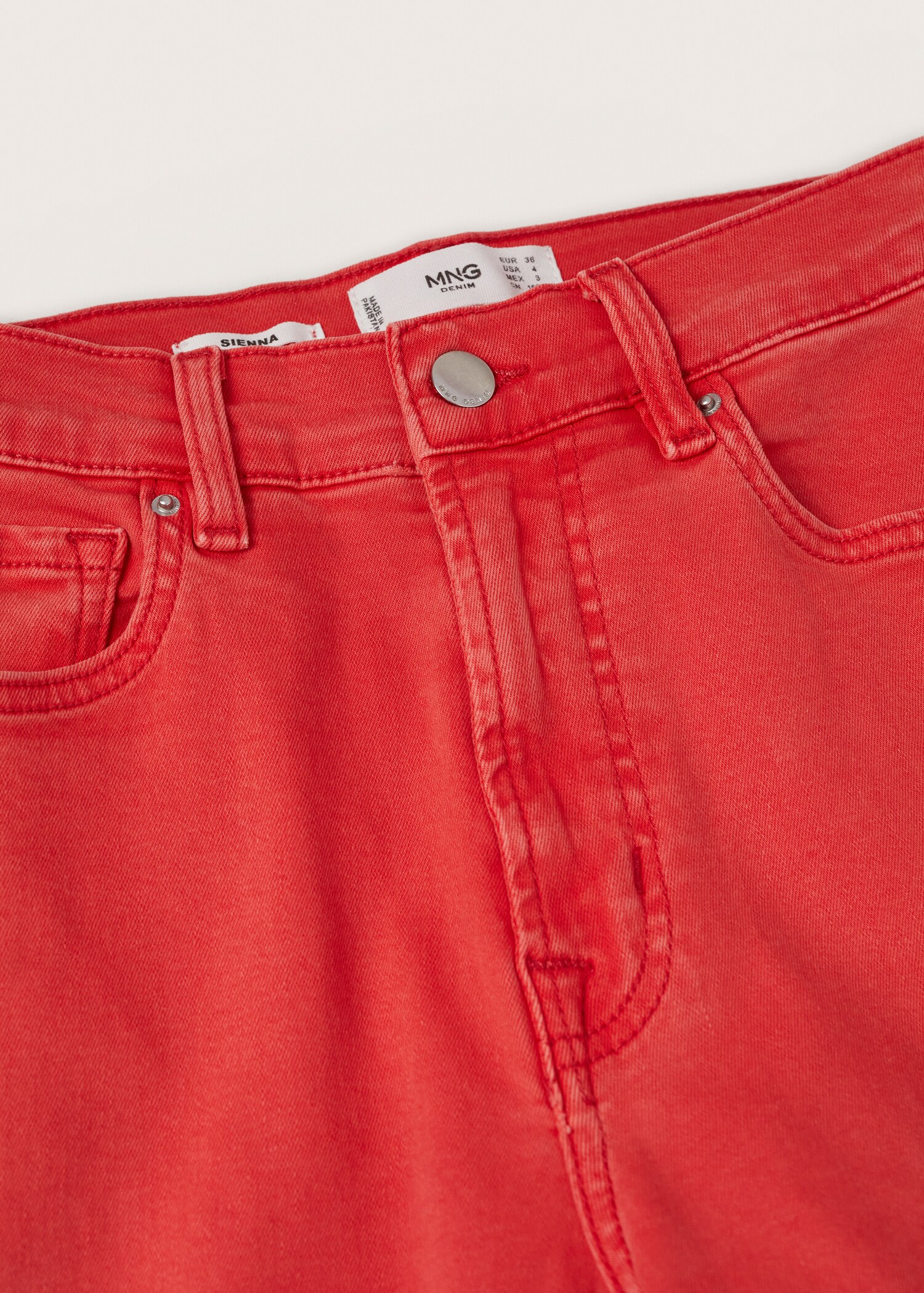 High-waist bootcut jeans - Details of the article 8