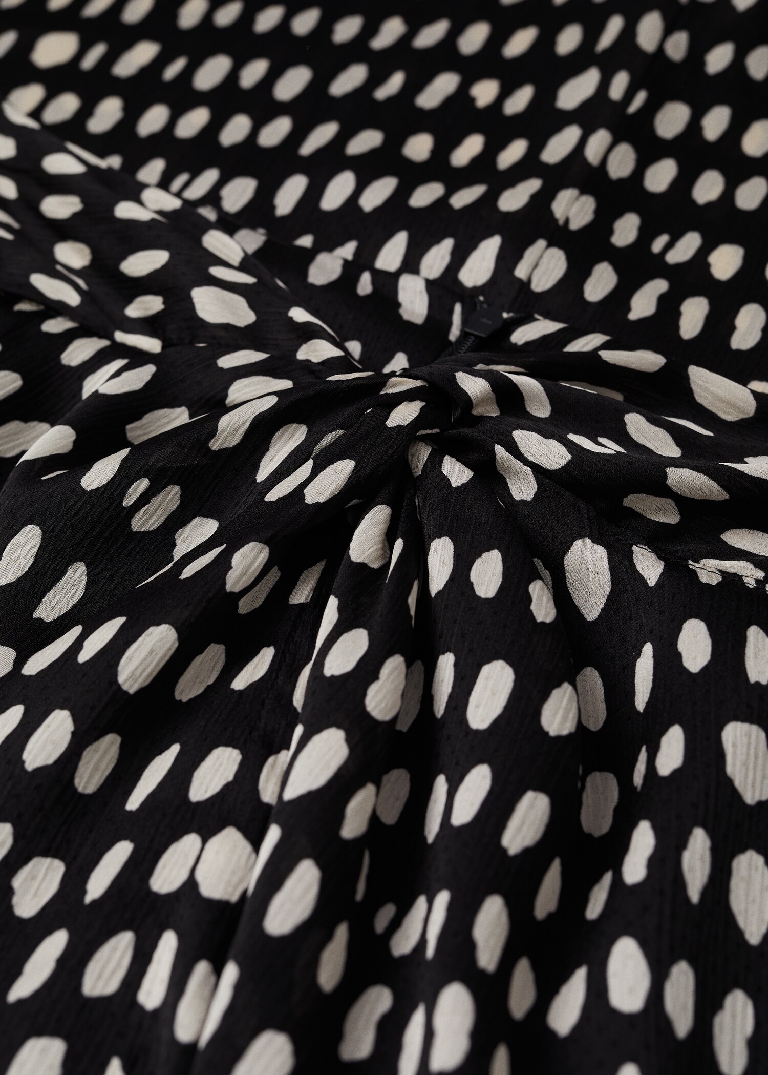 Knot printed skirt - Details of the article 8