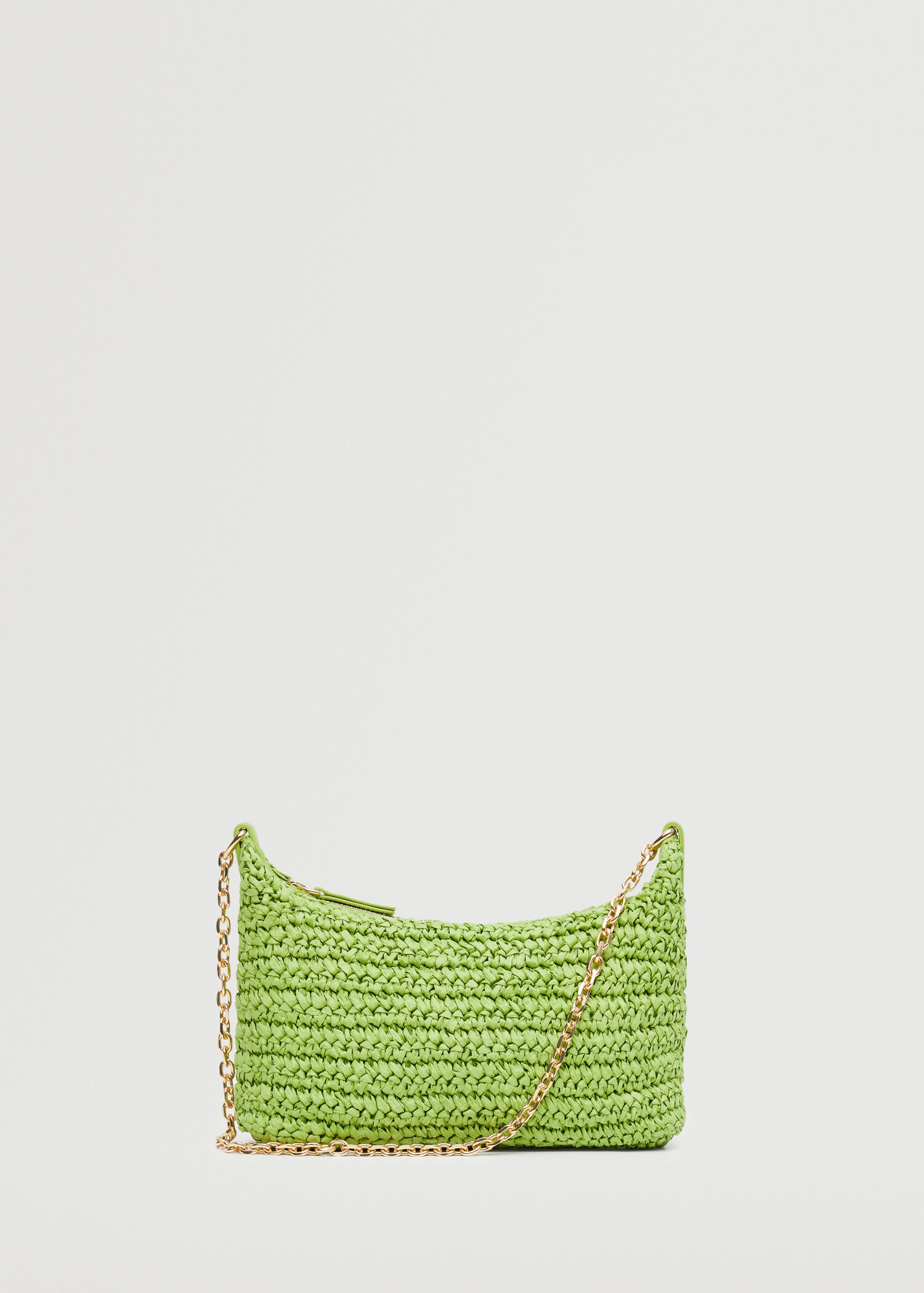 Raffia shoulder bag - Article without model