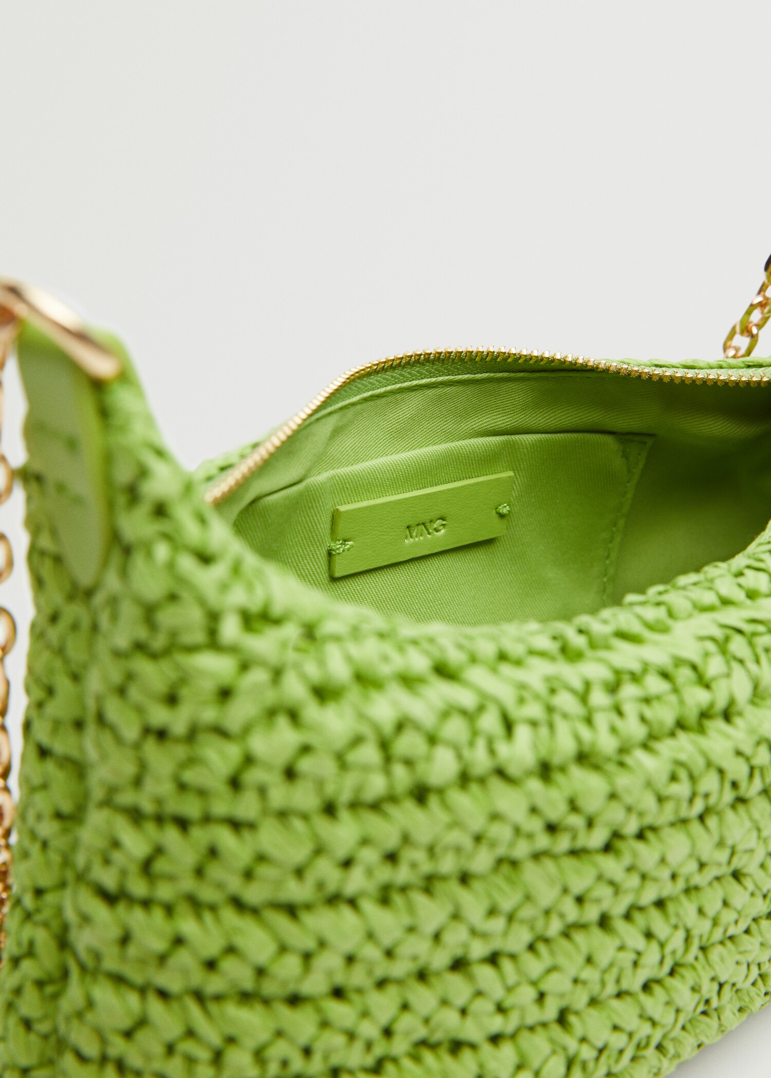 Raffia shoulder bag - Details of the article 2