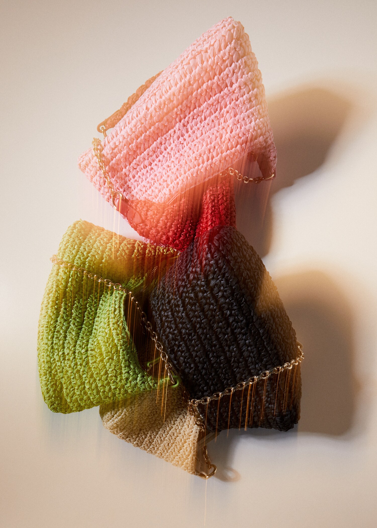 Raffia shoulder bag - Details of the article 5
