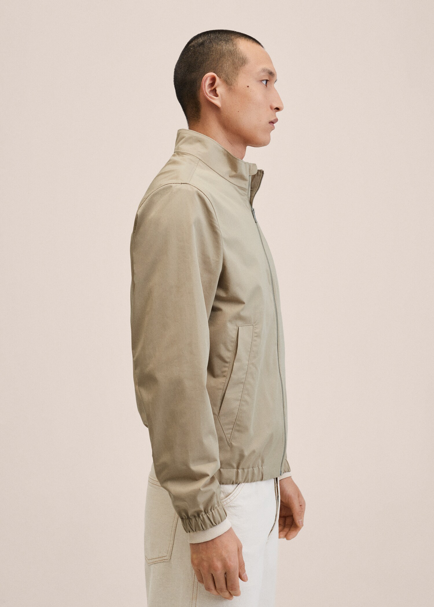 Zipper cotton jacket - Details of the article 2