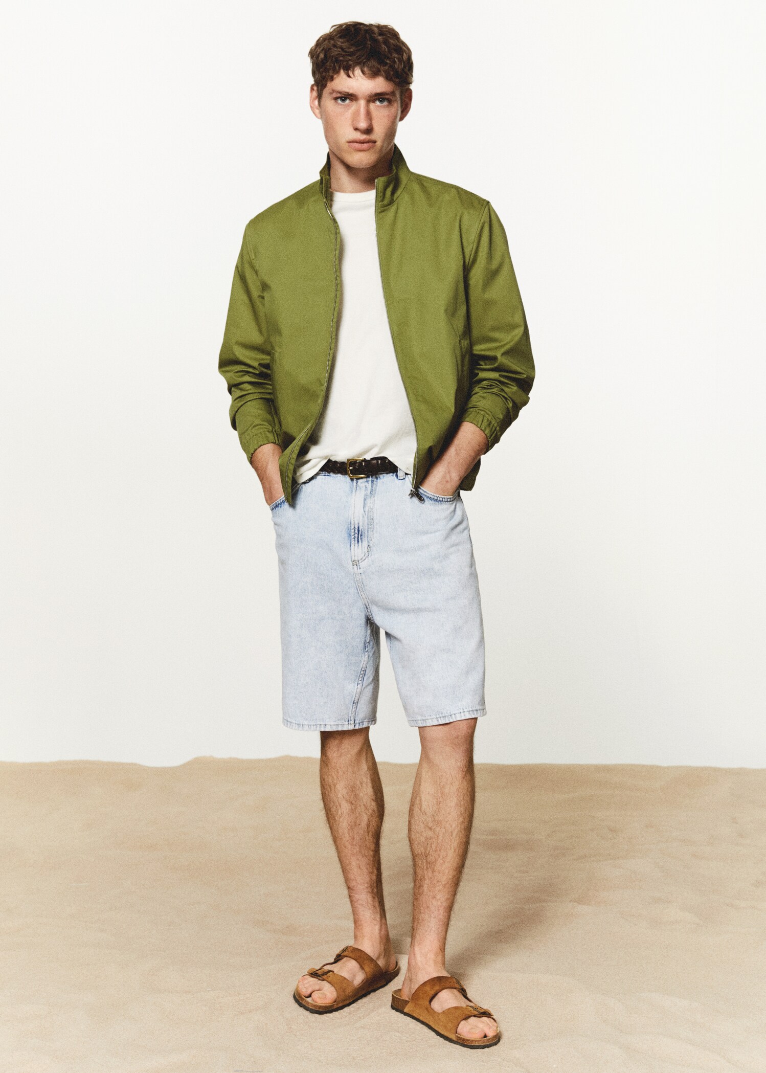 Zipper cotton jacket - Details of the article 5
