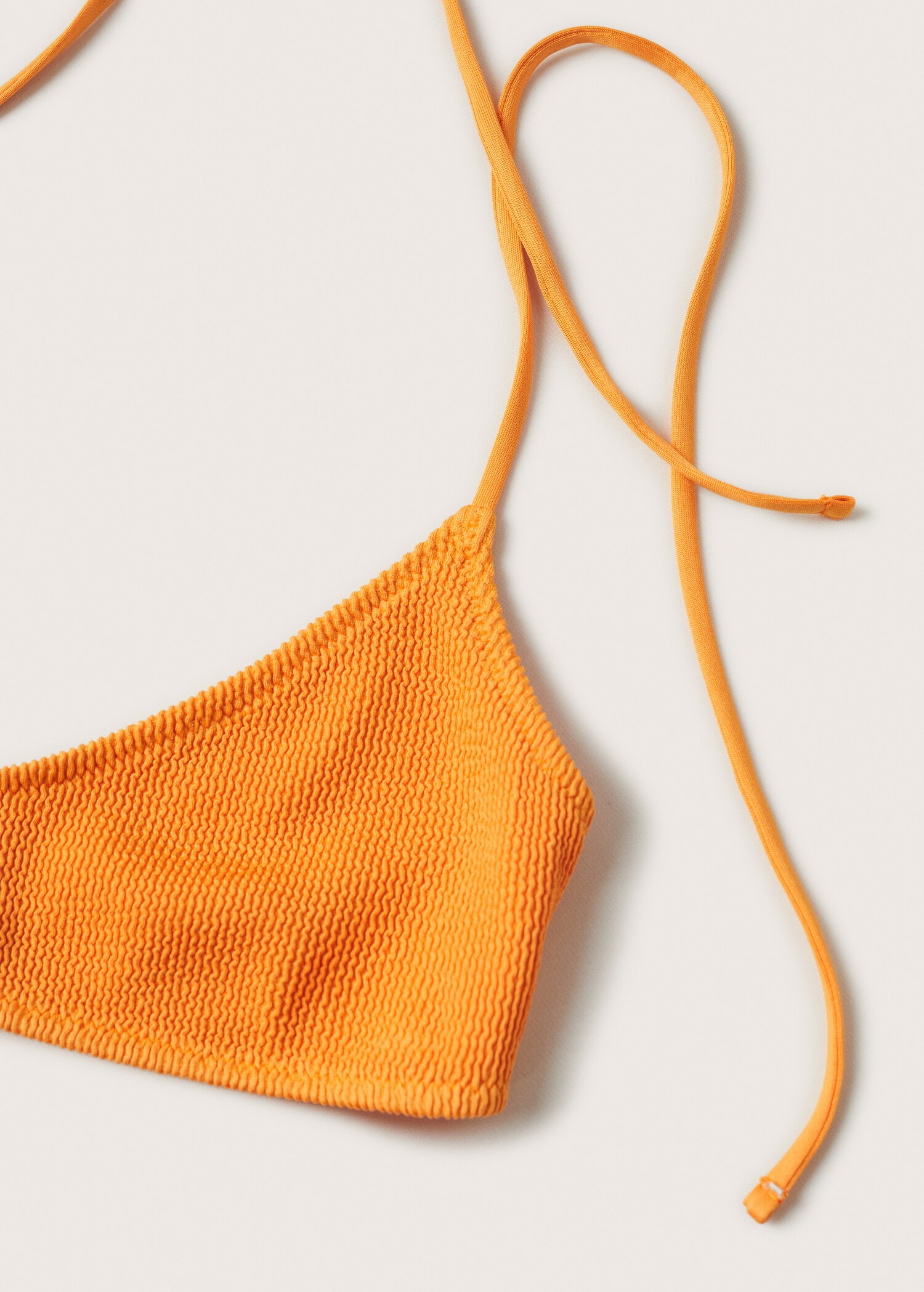 Textured bikini top - Details of the article 8