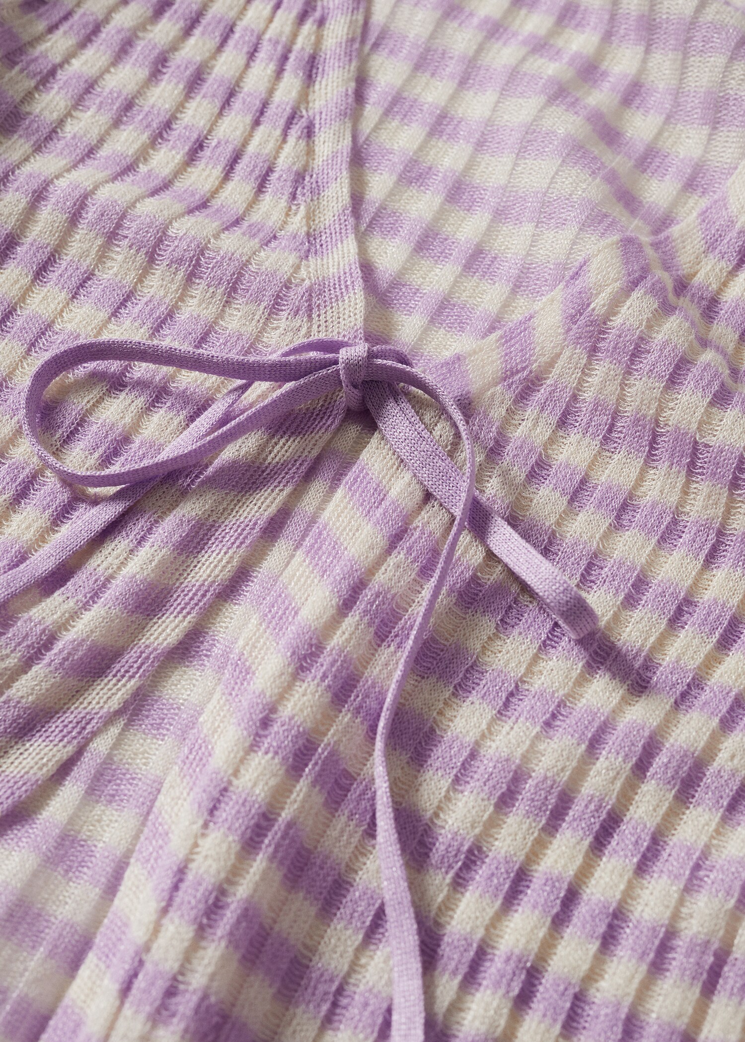Knitted cropped cardigan - Details of the article 8