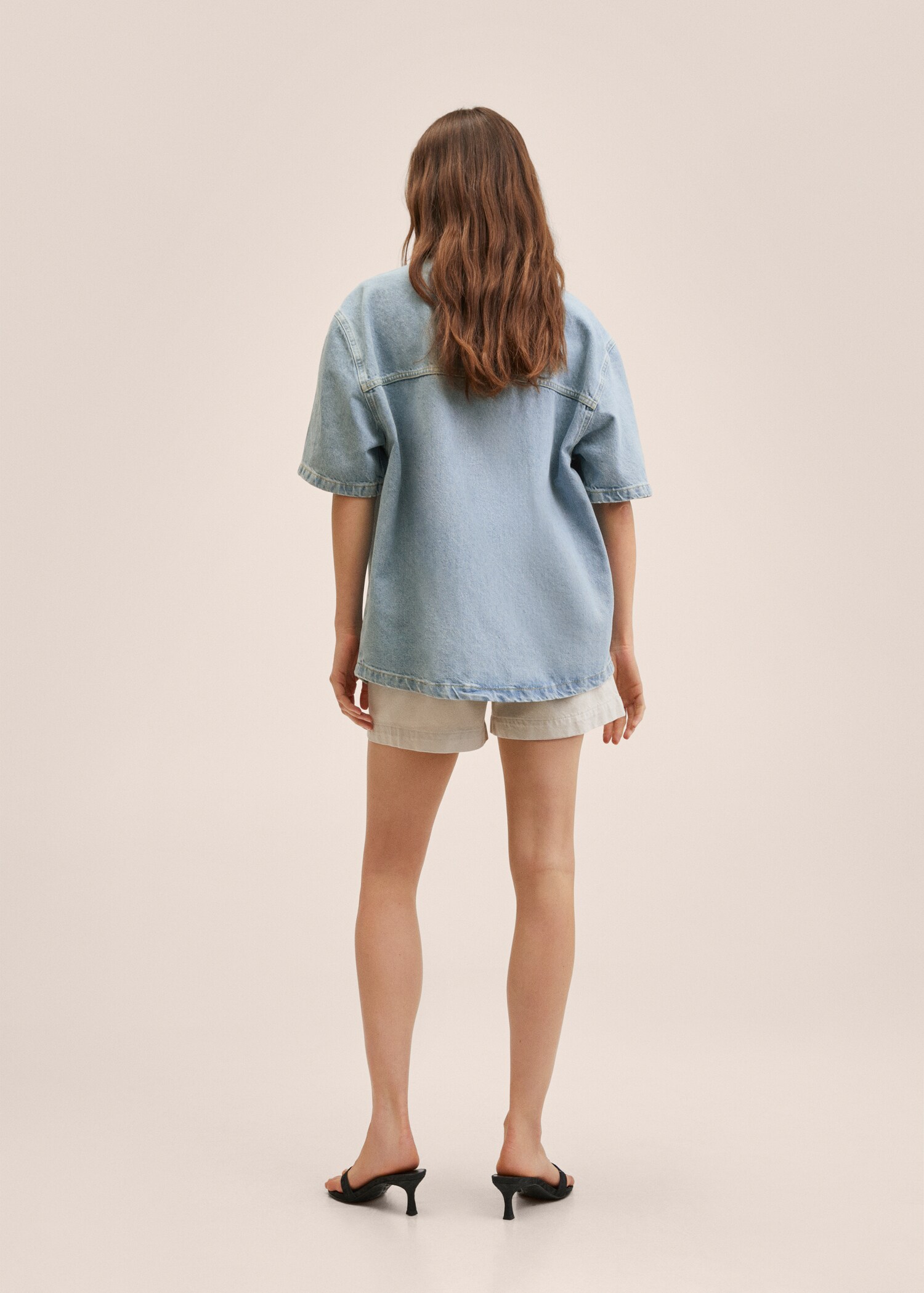 Camisa vaquera bolsillo - Reverso del artículo
