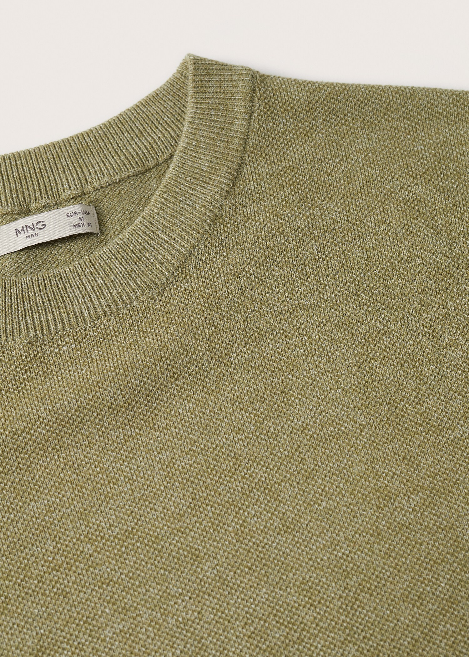 Knit cotton T-shirt - Details of the article 8