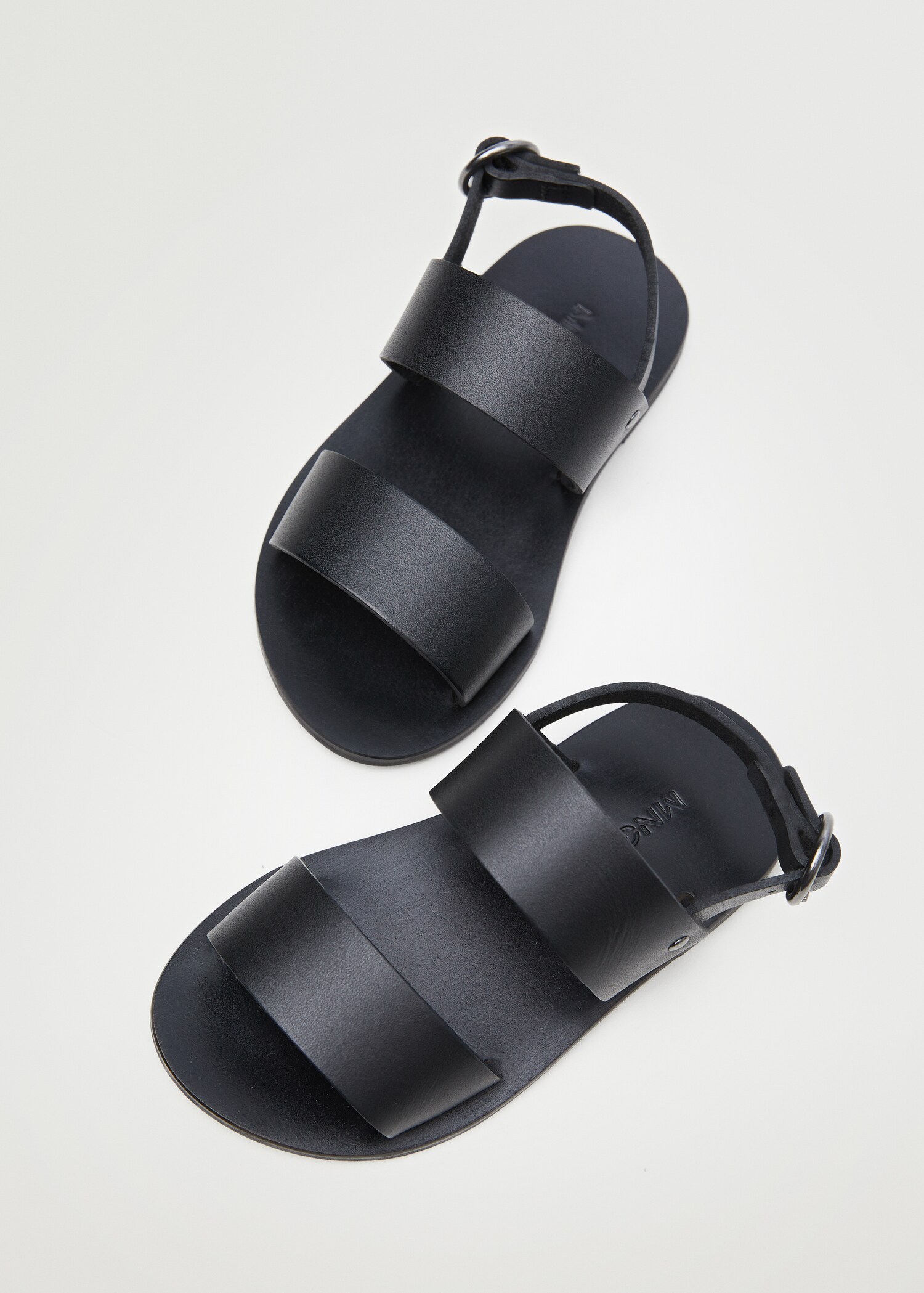 Leather straps sandals - Details of the article 3