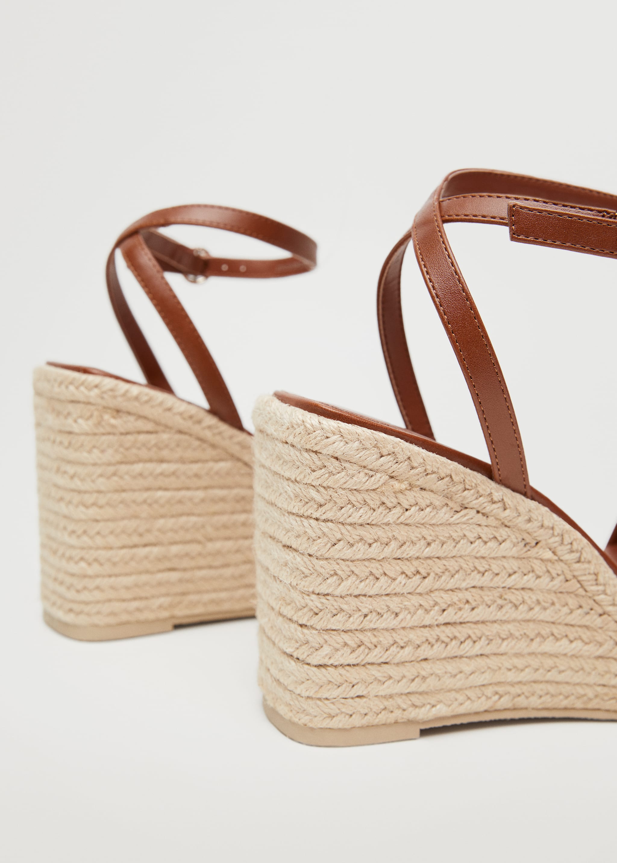 Wedge strips sandals - Details of the article 2