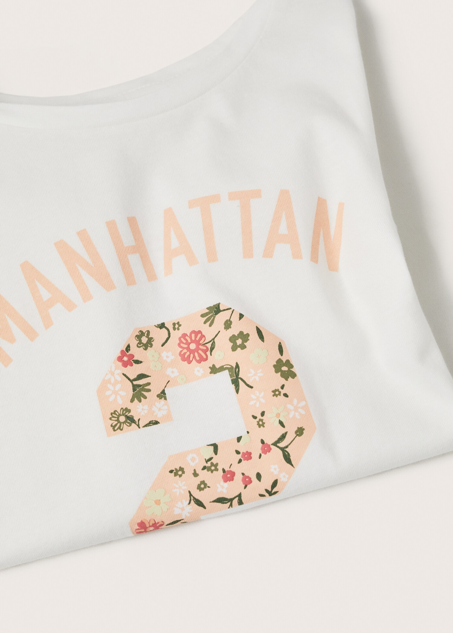 Printed cotton-blend T-shirt - Details of the article 8