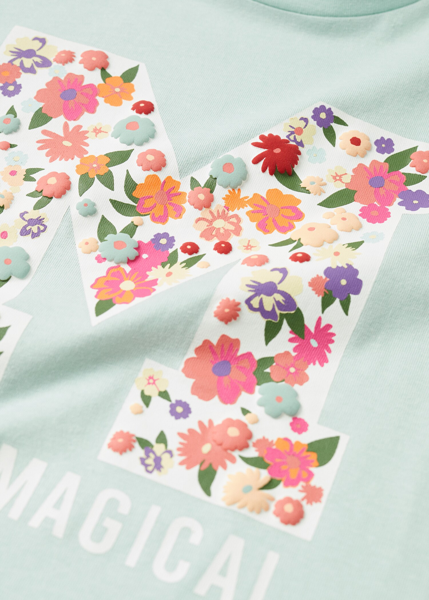 Printed cotton-blend T-shirt - Details of the article 8
