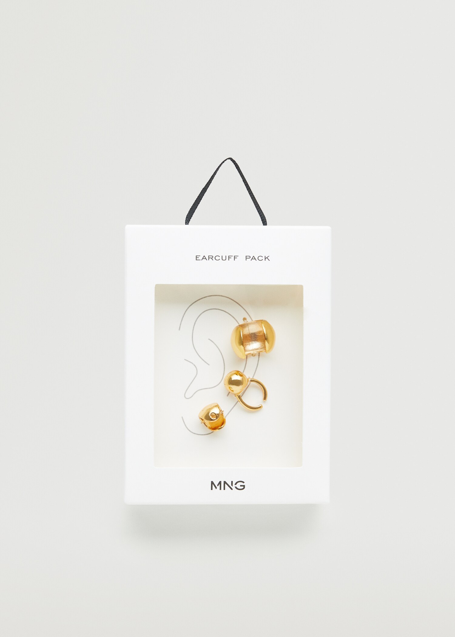 Set ear cuff pendiente - Plano medio