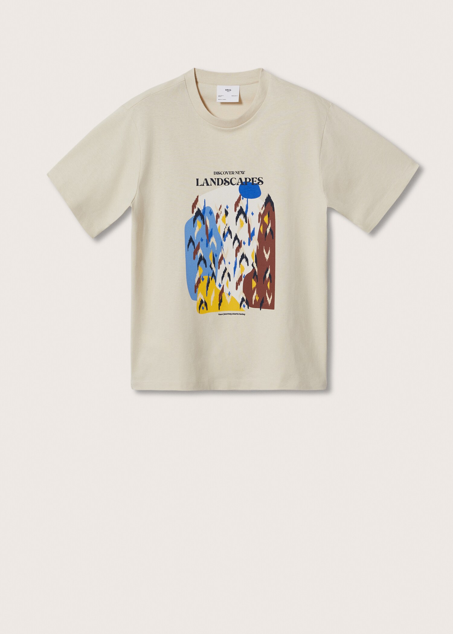 Camiseta estampada algodón - Artículo sin modelo