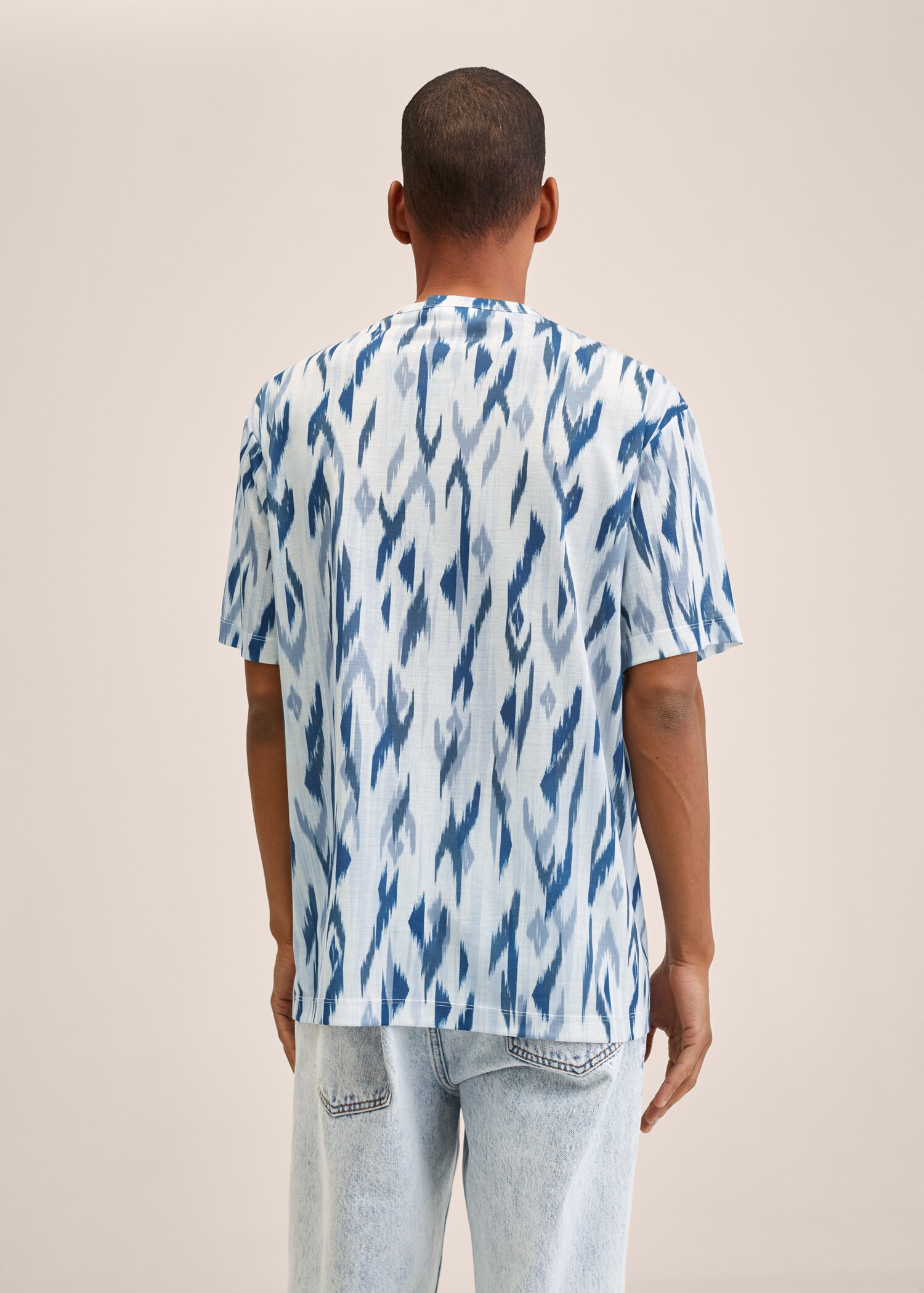 Regular-fit printed t-shirt - Reverse of the article