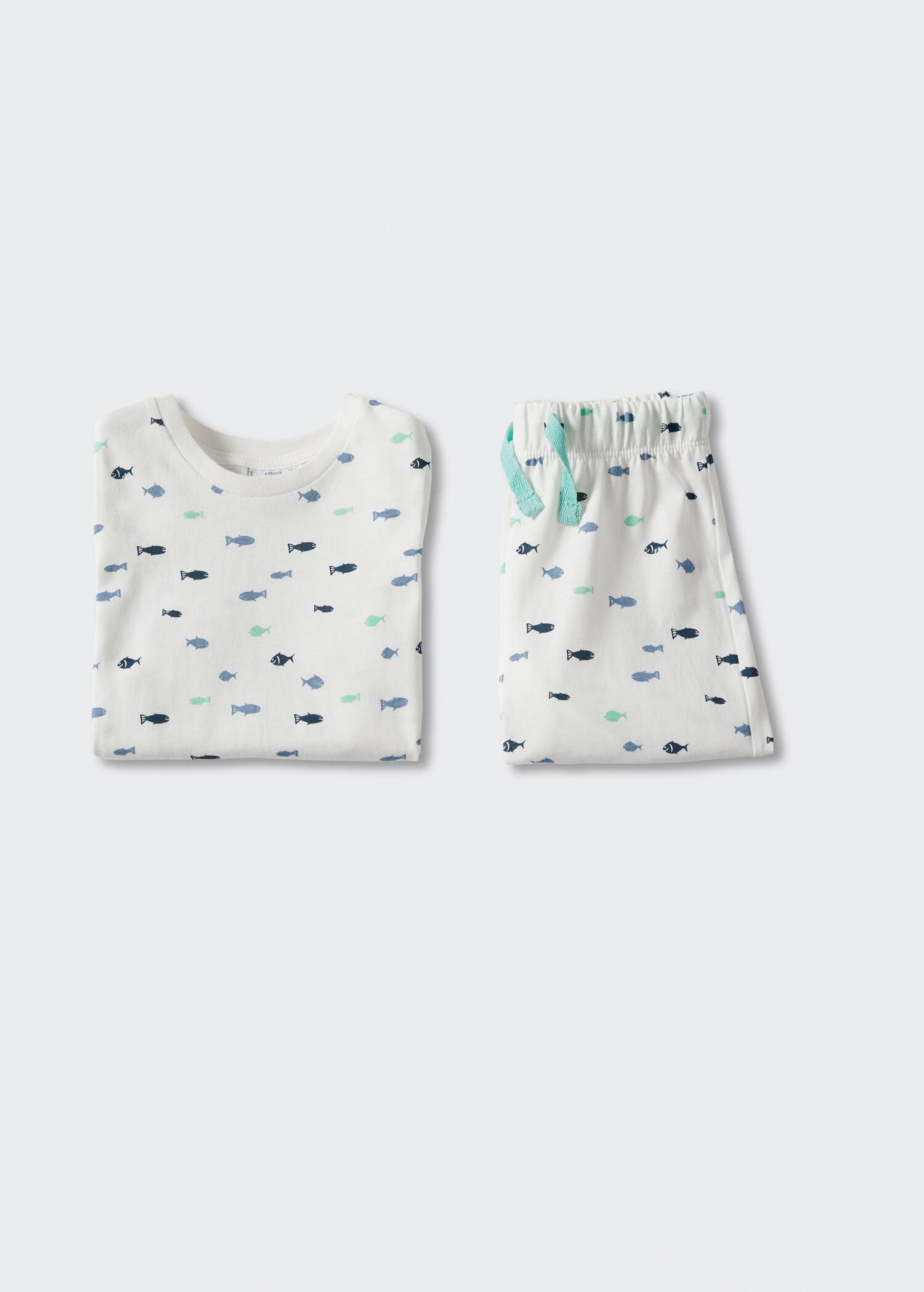 Pijama estampado peces - Artículo sin modelo