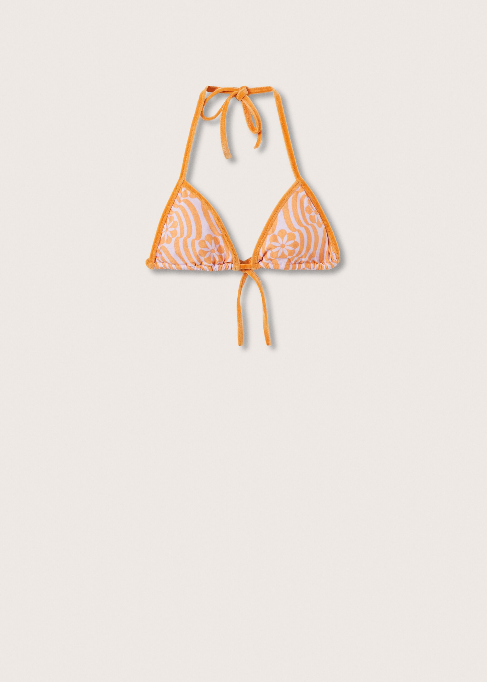 Top bikini estampado - Artículo sin modelo
