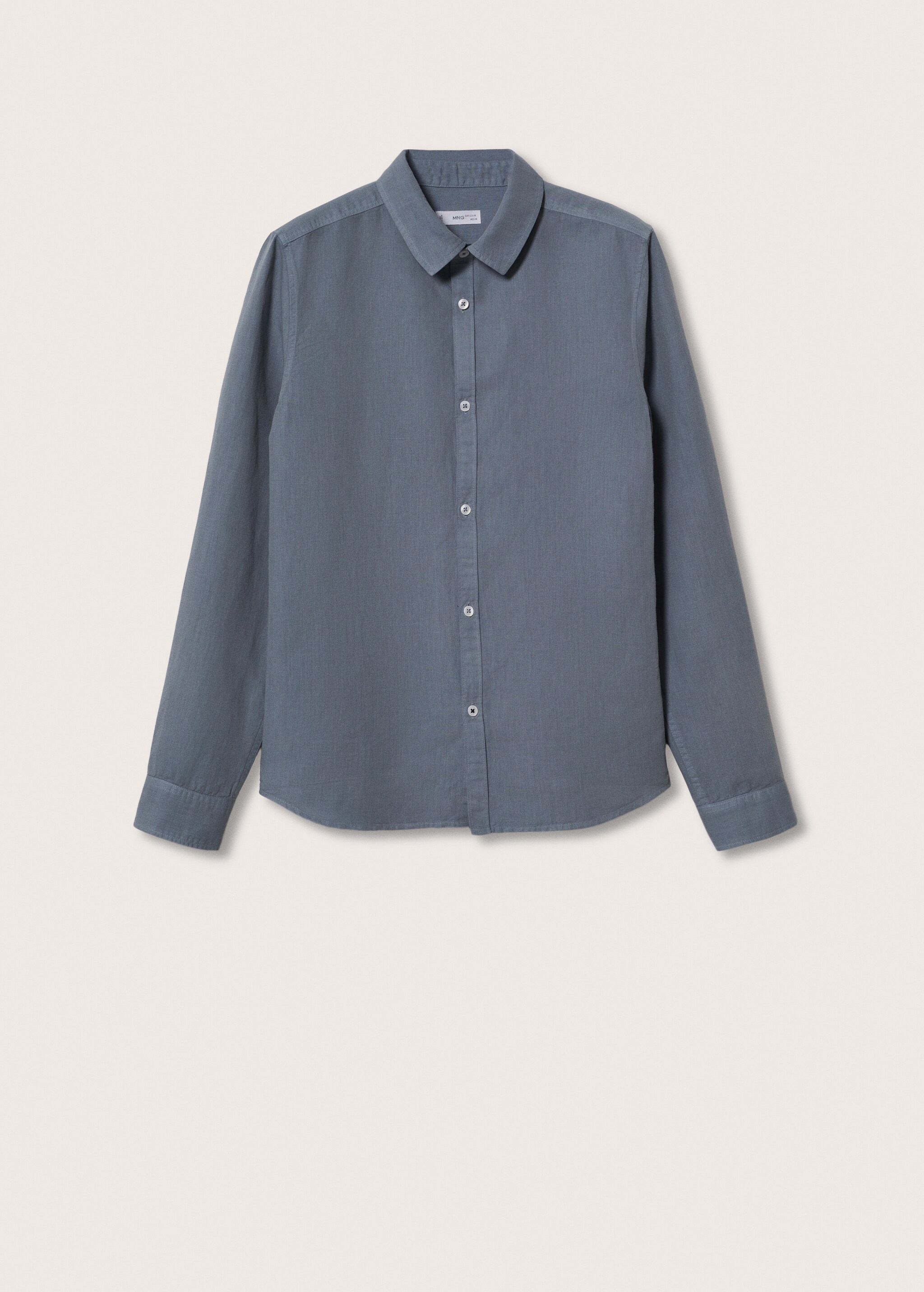 Camisa regular fit algodón lino - Artículo sin modelo