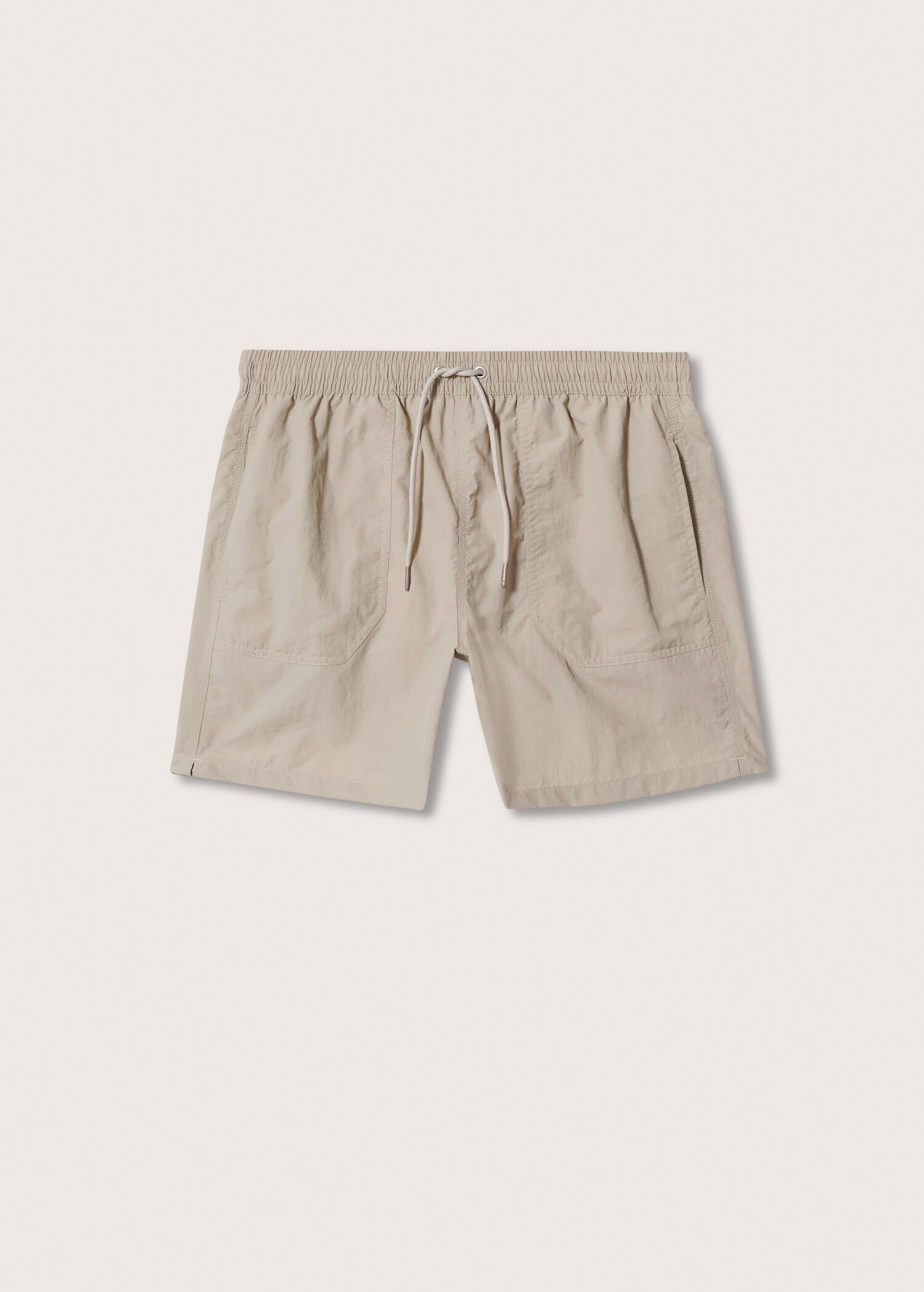 Cord plain swimming trunks - Article without model