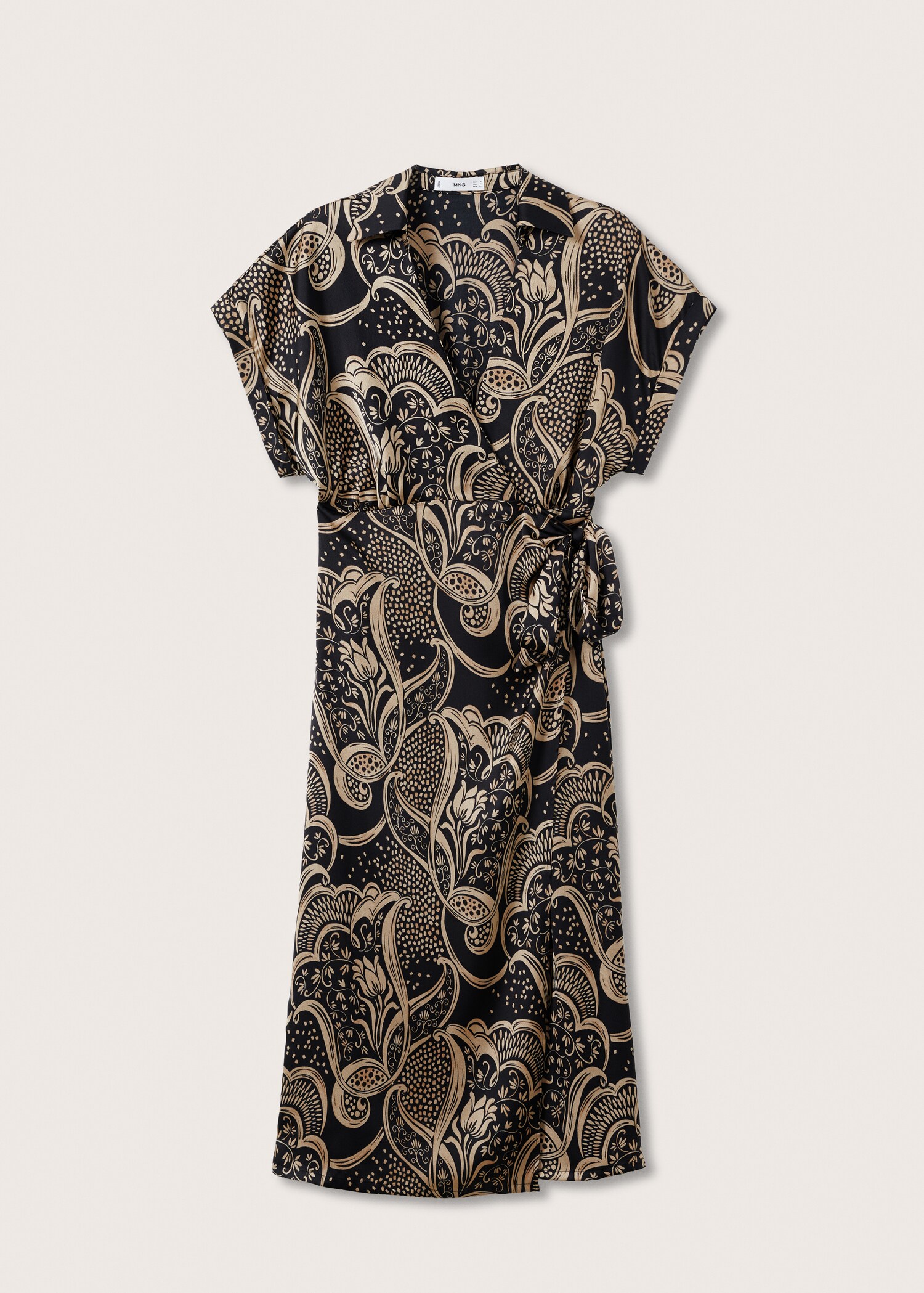 Satin shirt dress - Article without model