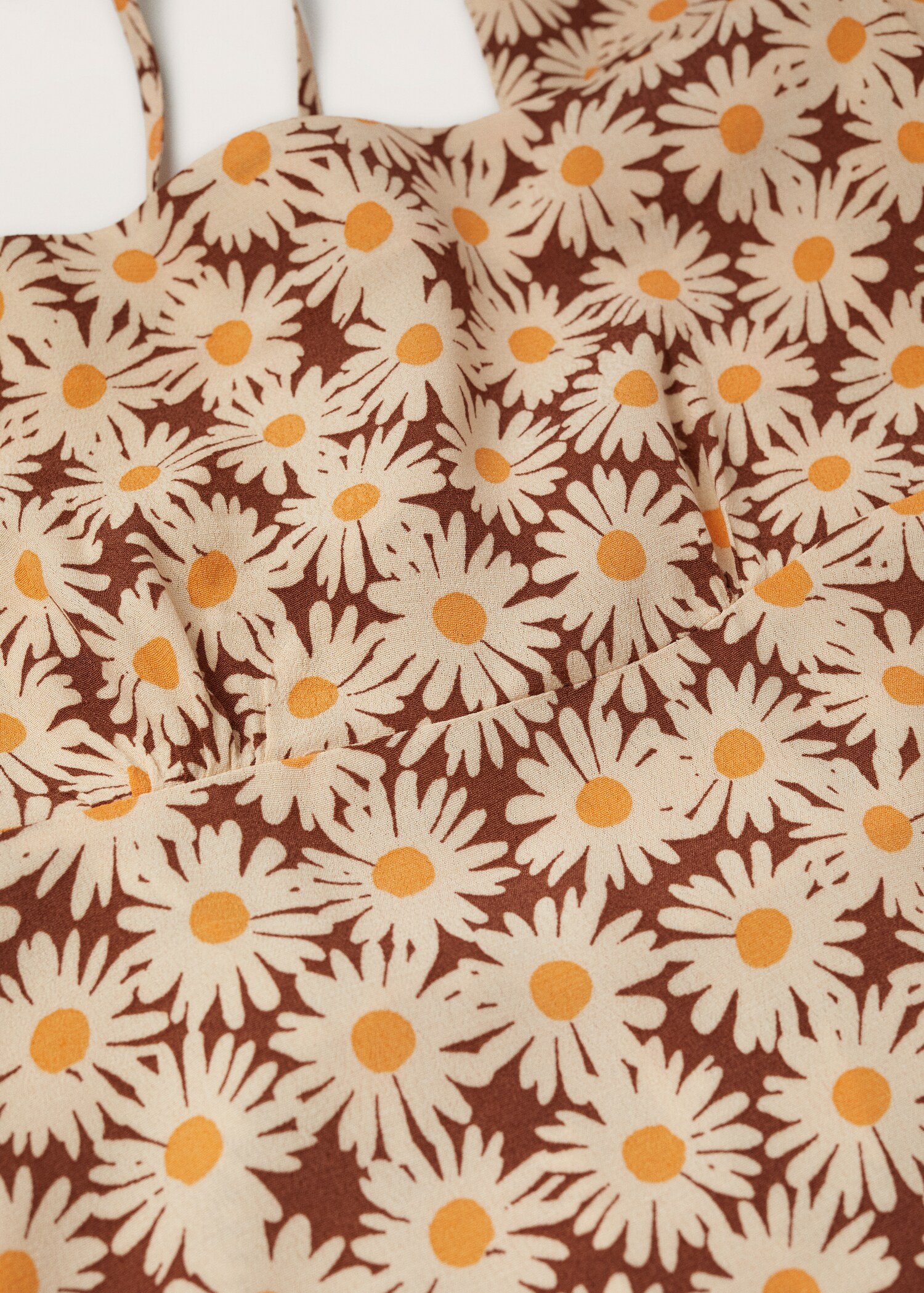 Vestido estampado manga abullonada - Detalle del artículo 8