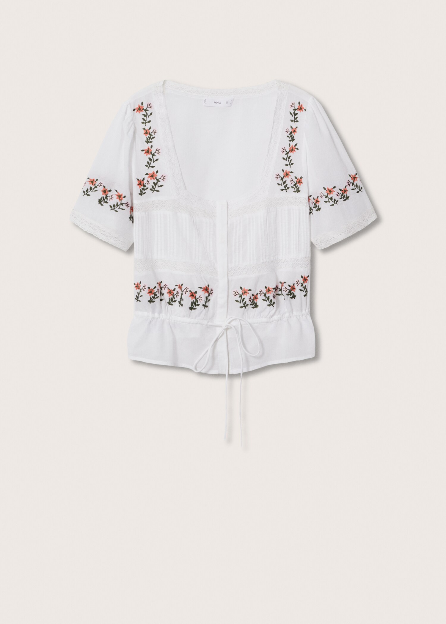 Blusa algodón bordados - Artículo sin modelo