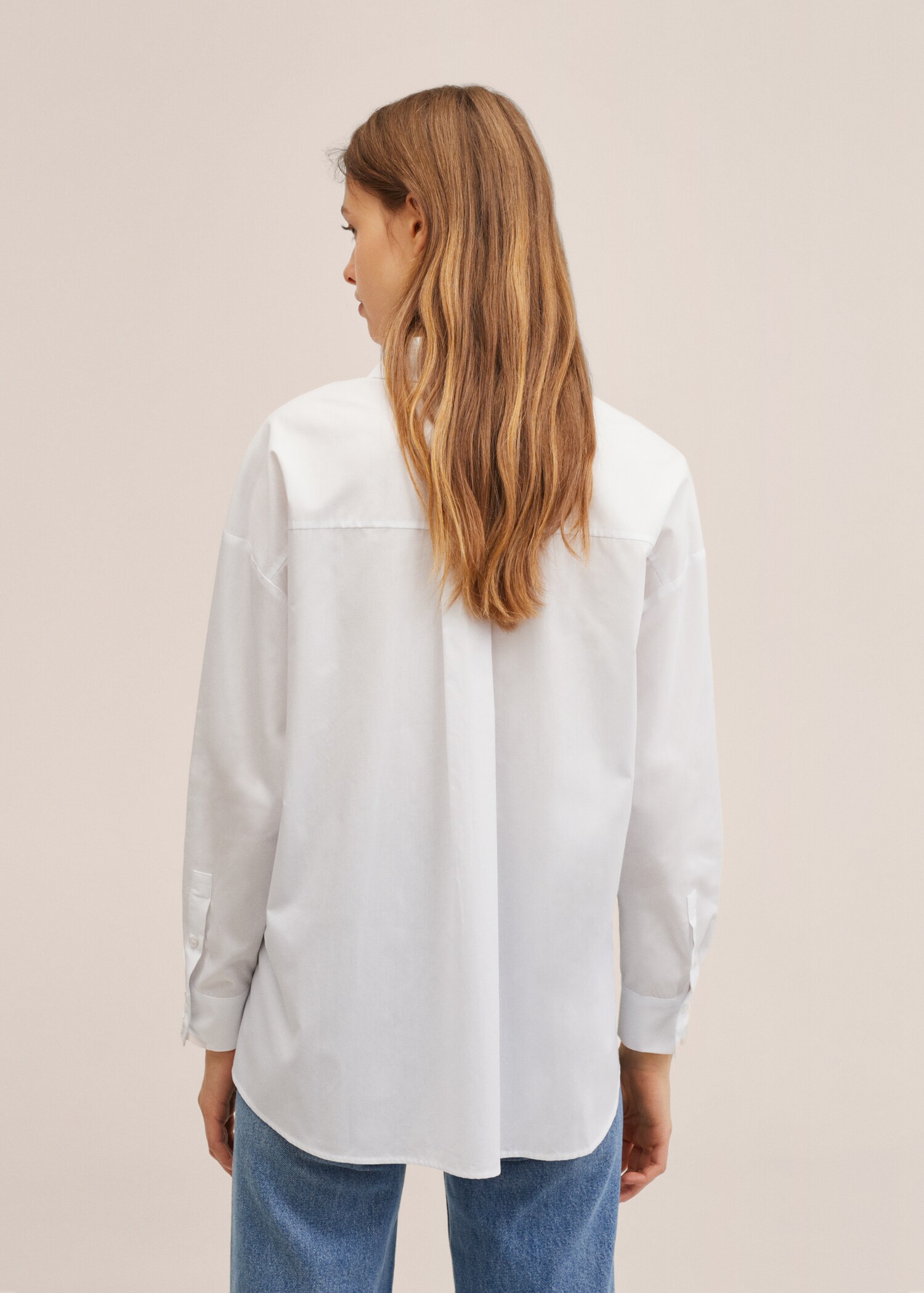 100% cotton shirt - Reverse of the article