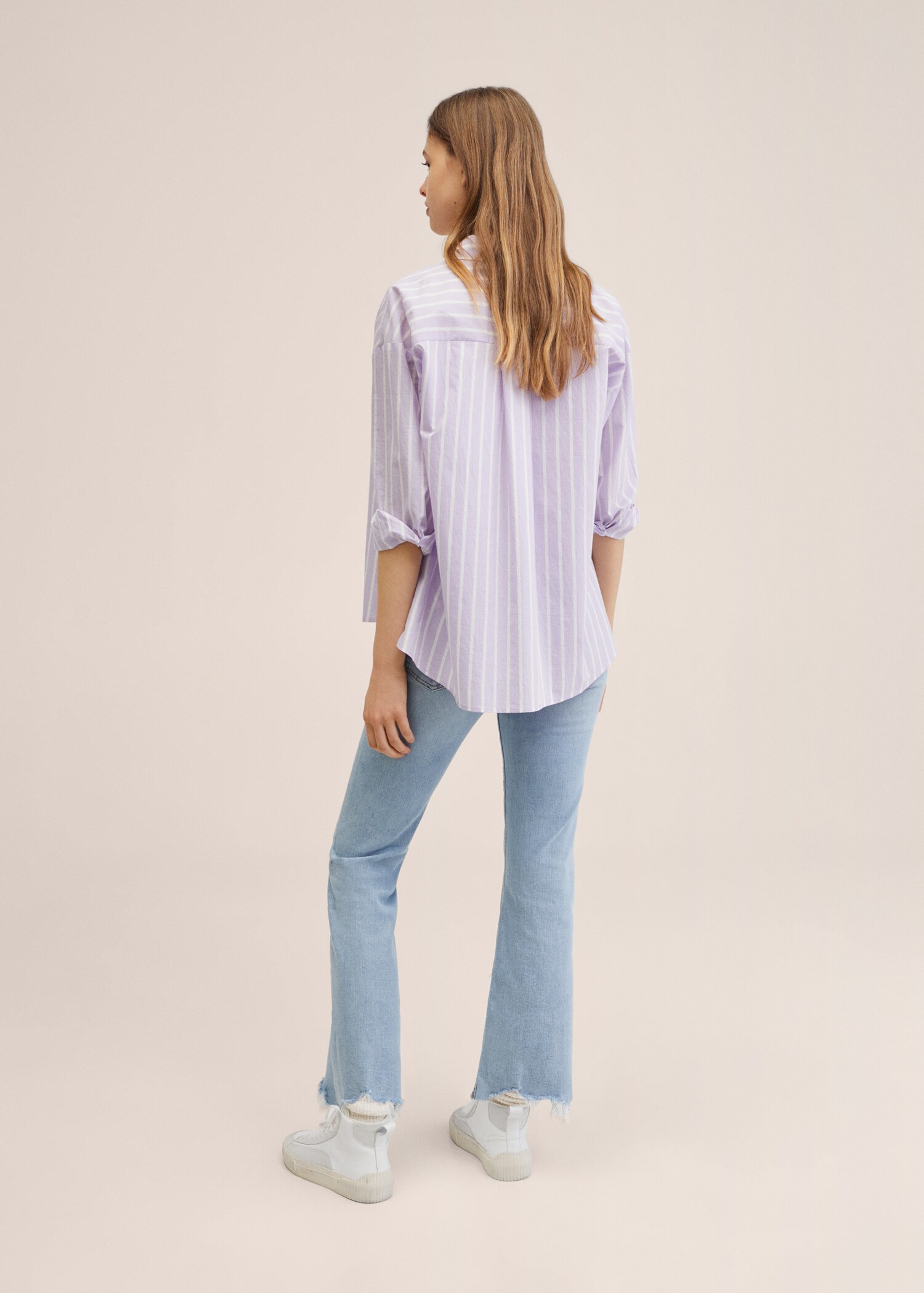 100% cotton shirt - Reverse of the article