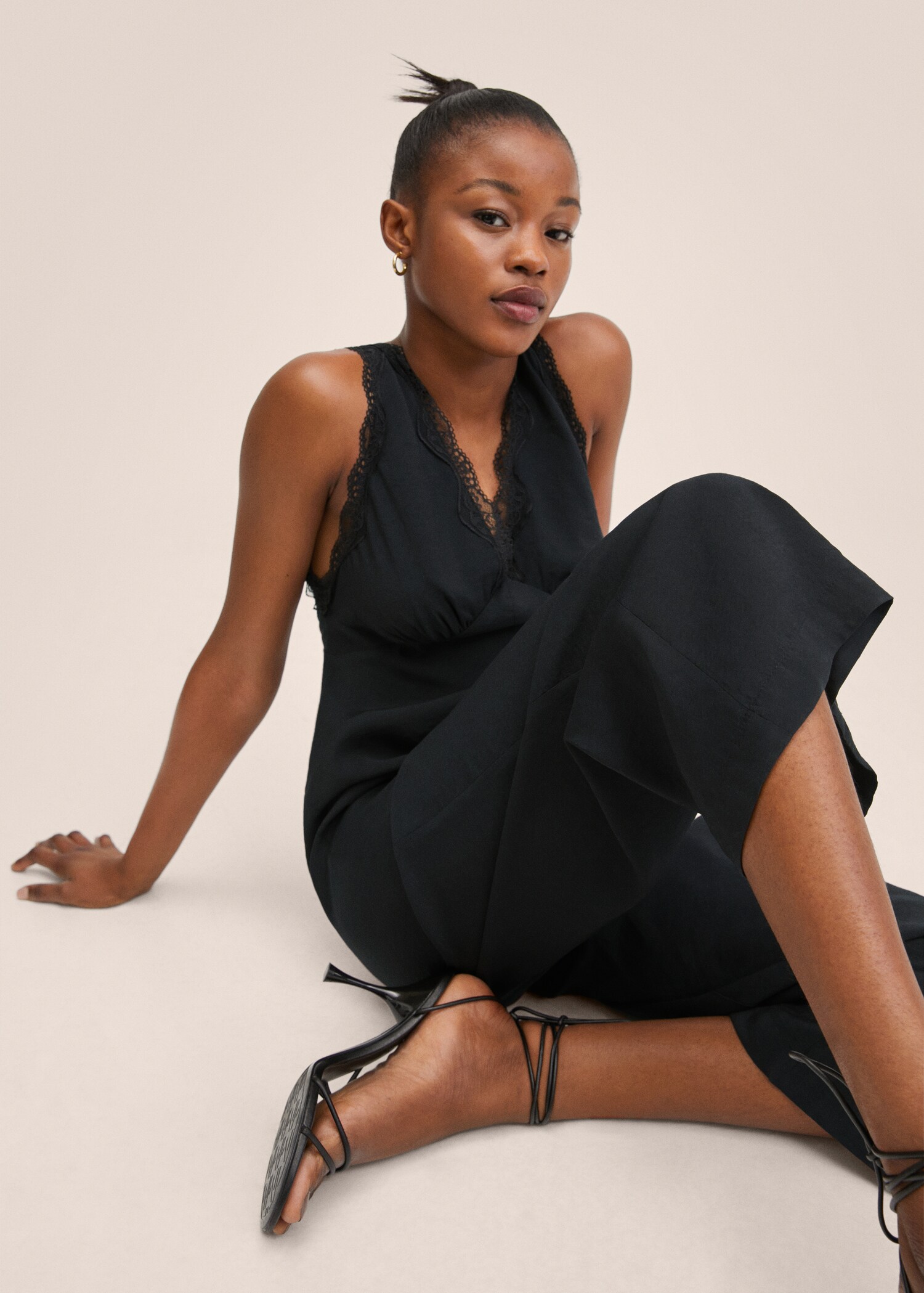 Lace jumpsuit - Details of the article 1