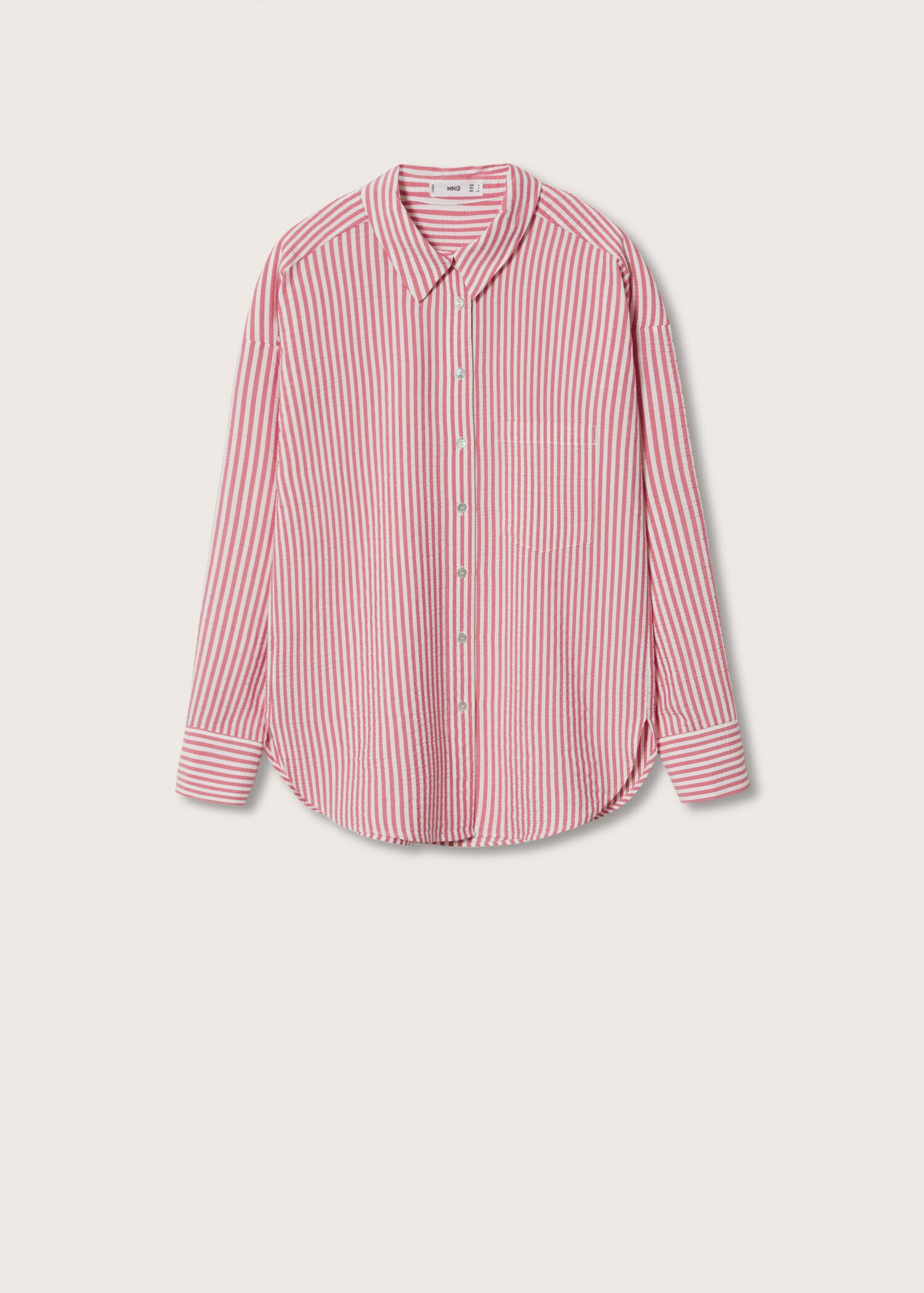 Oversize striped shirt - Article without model