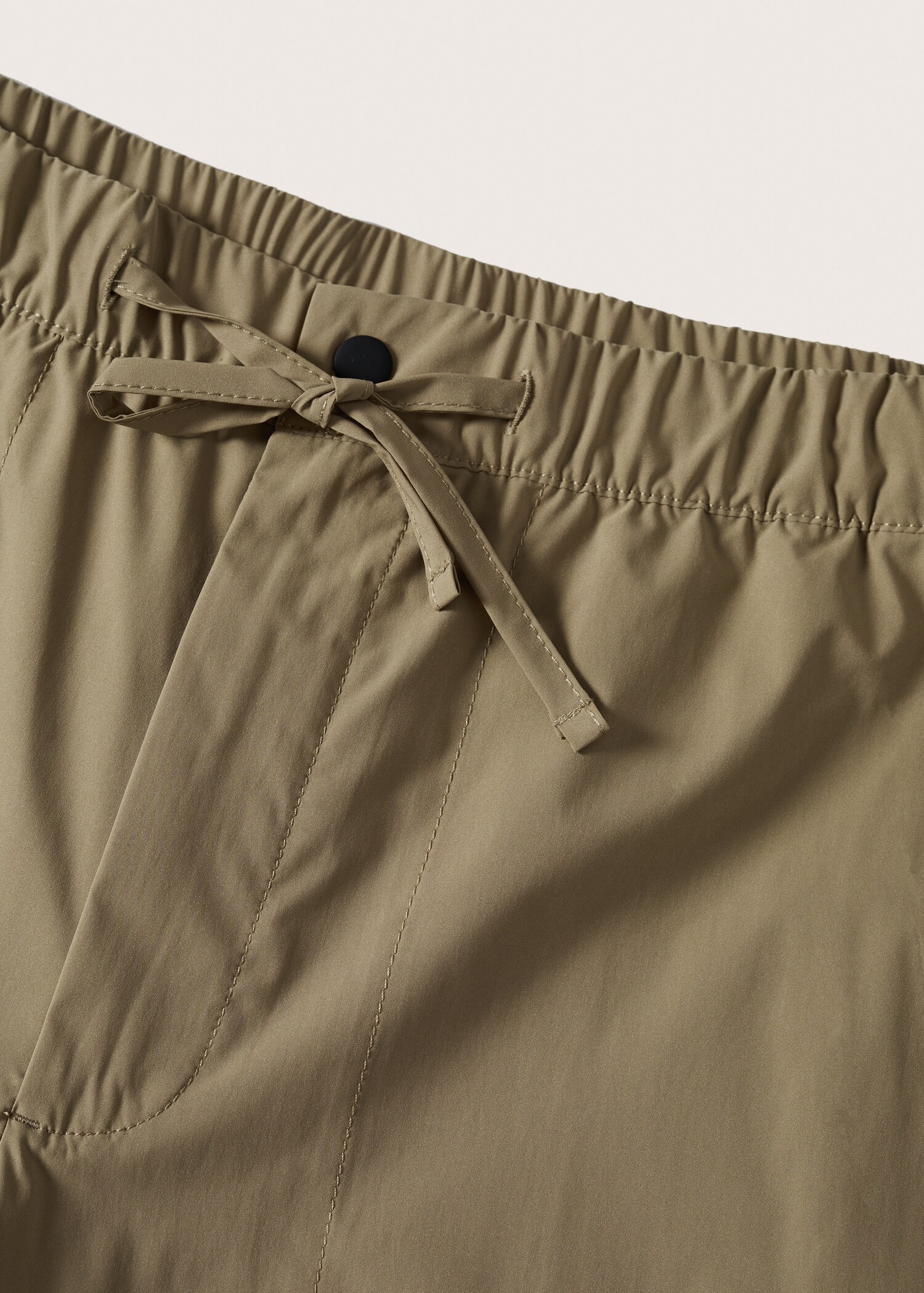 Elastic waist Bermuda shorts - Details of the article 8