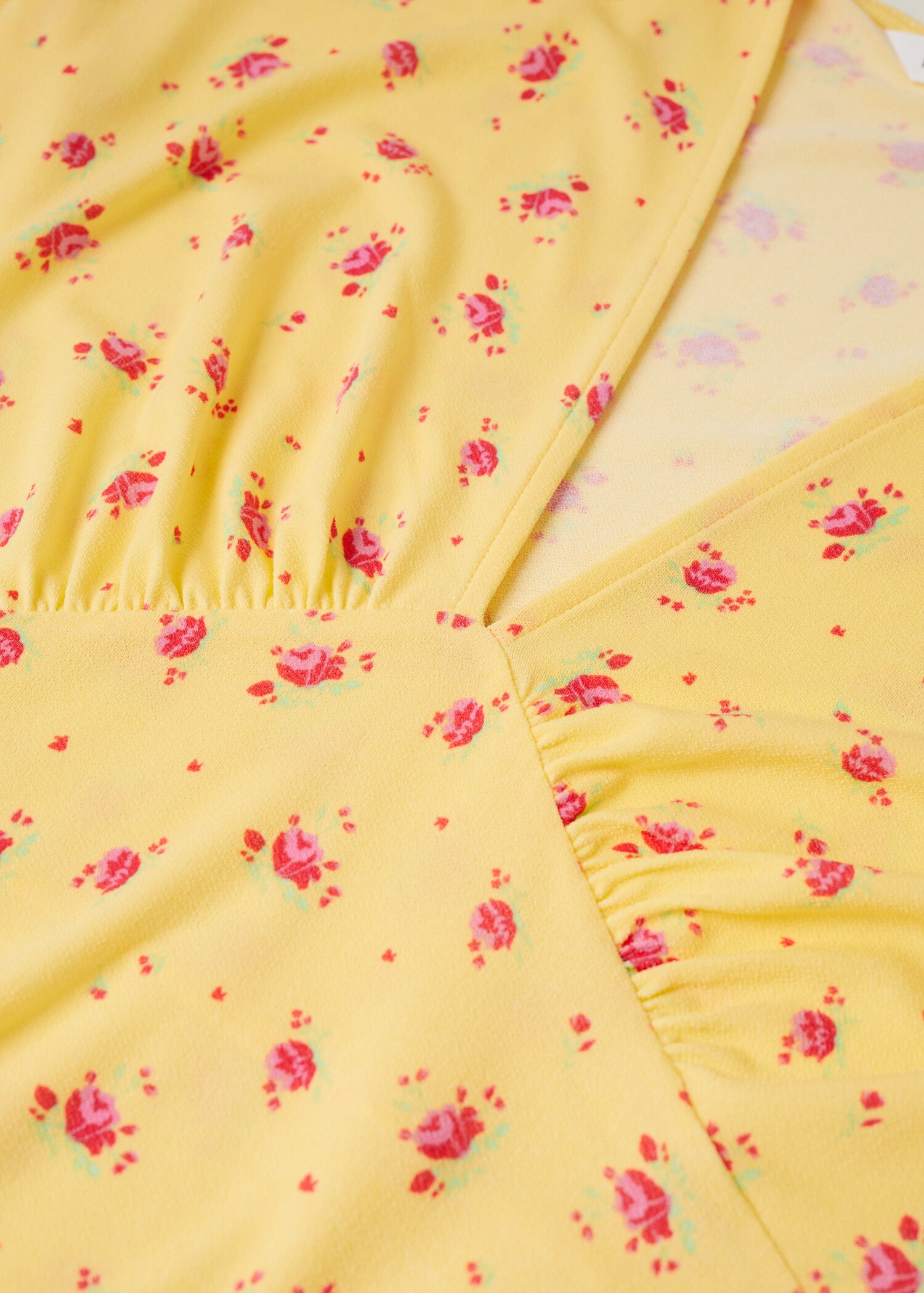 Vestido estampado midi - Detalle del artículo 8